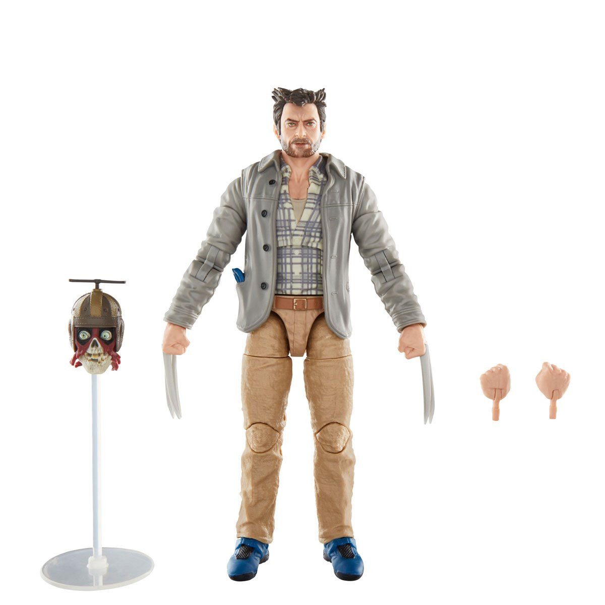 Hasbro Actionfigur Marvel Legends Deadpool & Wolverine Headpool with Marvel's Logan 6 Inc
