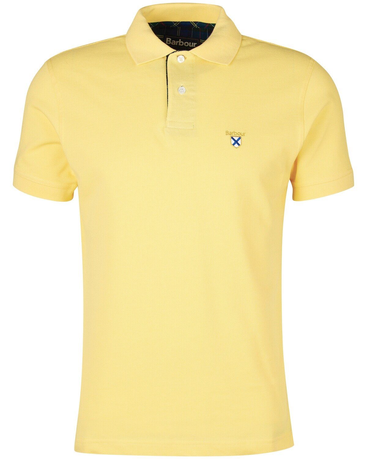 Barbour Poloshirt Society Polo Sunbleached Yellow