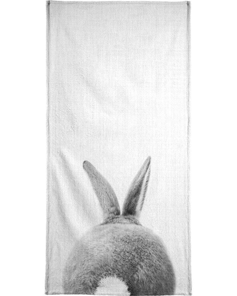 Juniqe Handtuch Print 65 - Handtuch Einseitig bedrucktes Handtuch. In, Frottee-Veloursqualität (1-St), Bedruckte Oberseite in weicher Frottee-Veloursqualität.