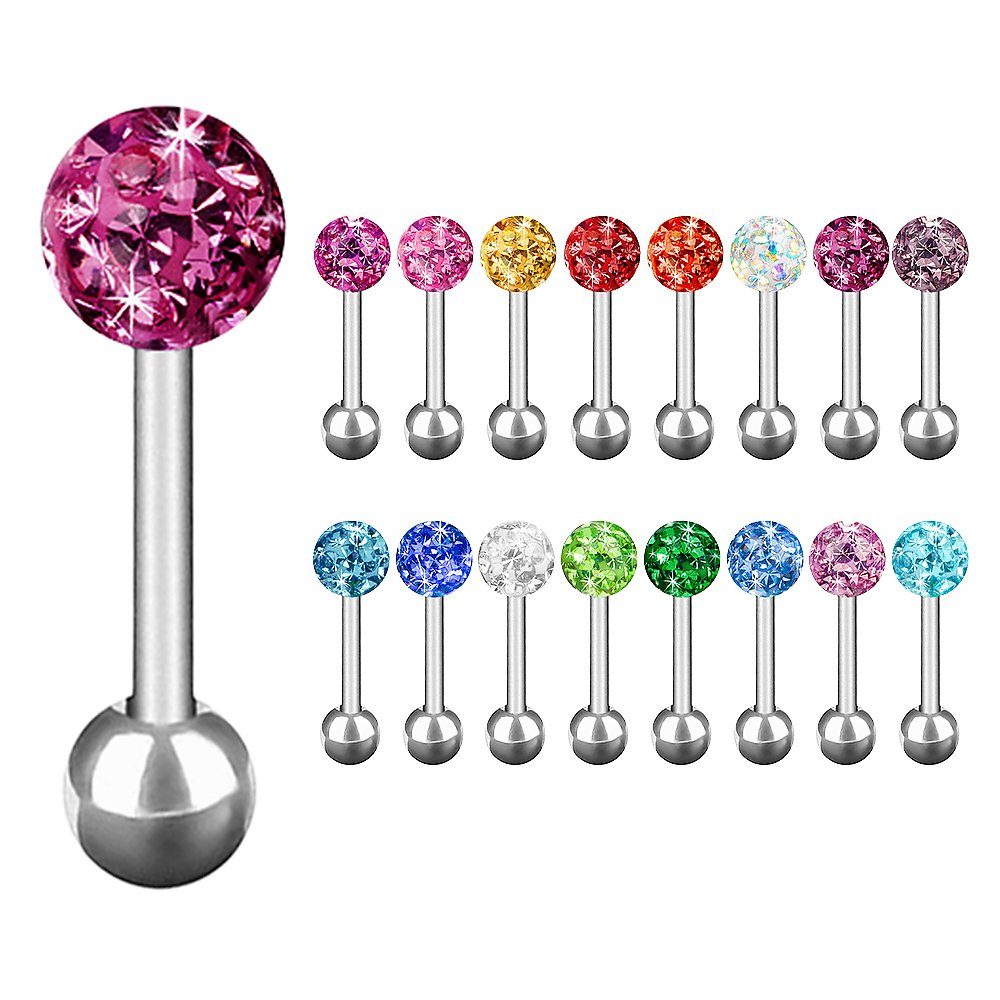 Taffstyle Piercing-Set Tragus Helixpiercing Ferido Kristall günstig online kaufen