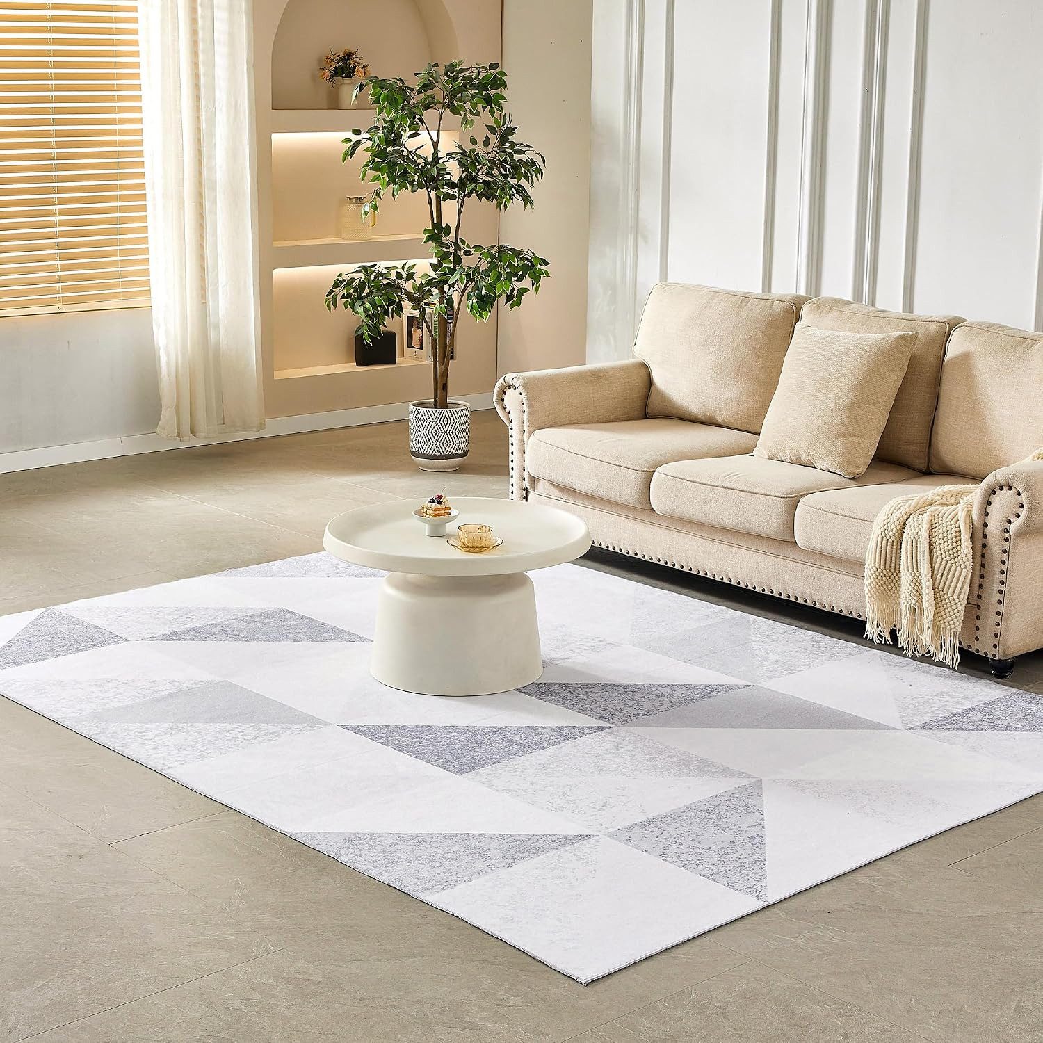 MCC direct Teppich Moderner Kurzflor-Teppich, waschbar, diverse Designs & Größen
