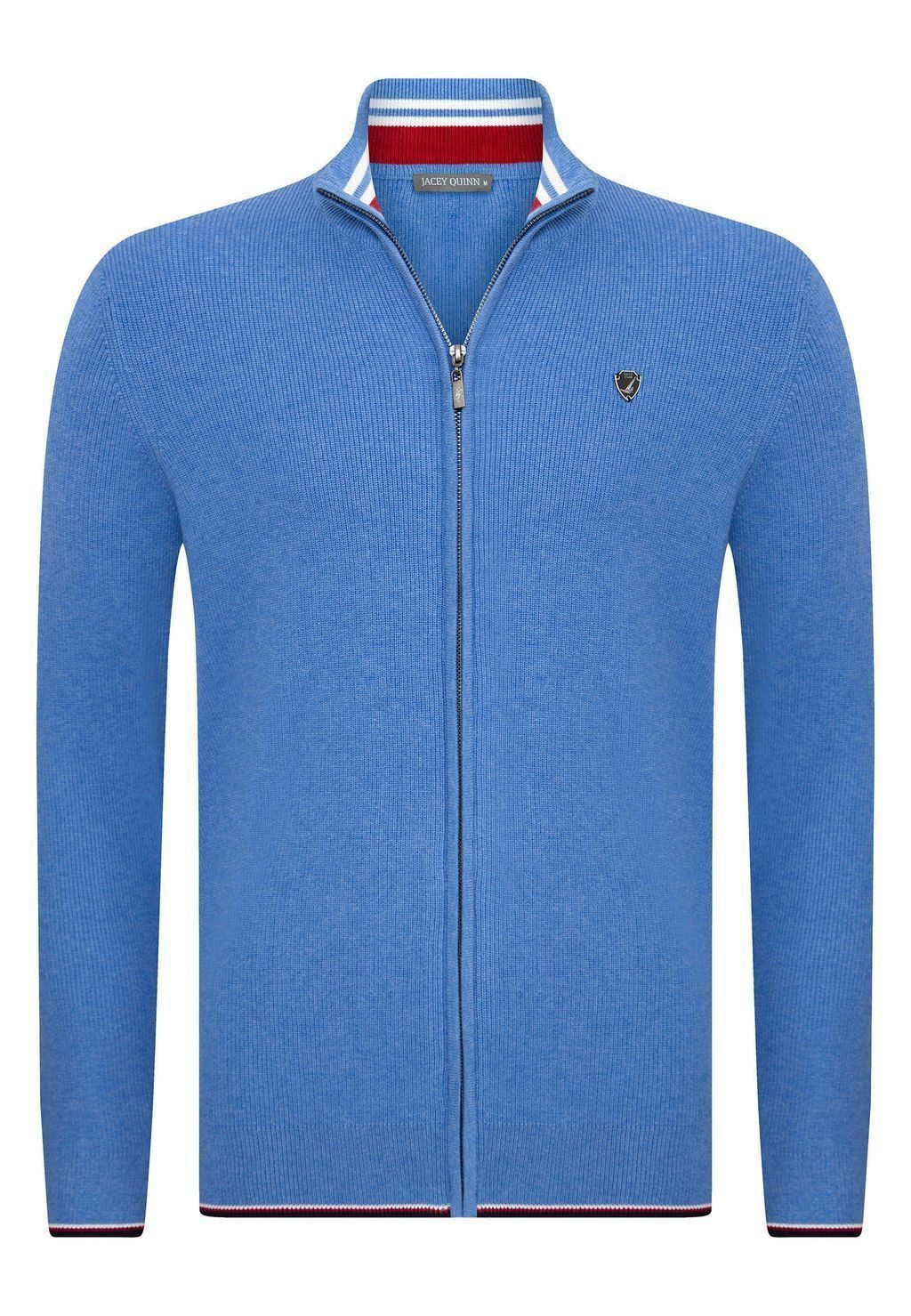 Jacey Quinn Cardigan Textured Zip Cardigan günstig online kaufen