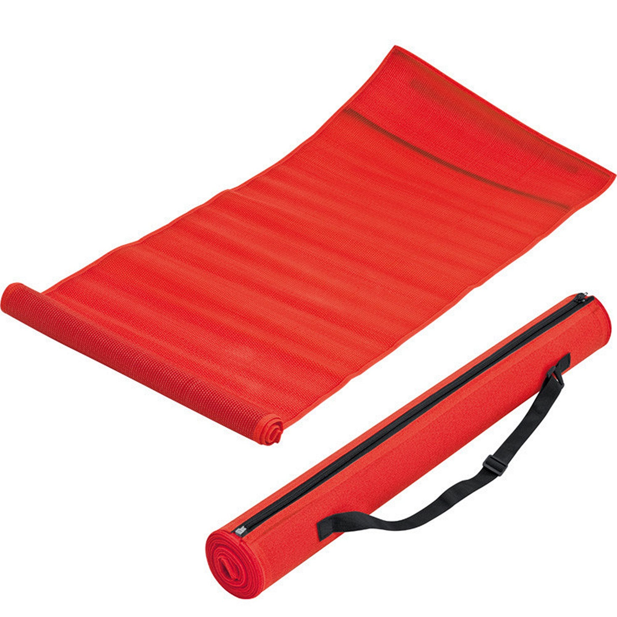 Macma Bodenmatte Strandmatte / Größe: 180 x 60 cm / Farbe: rot