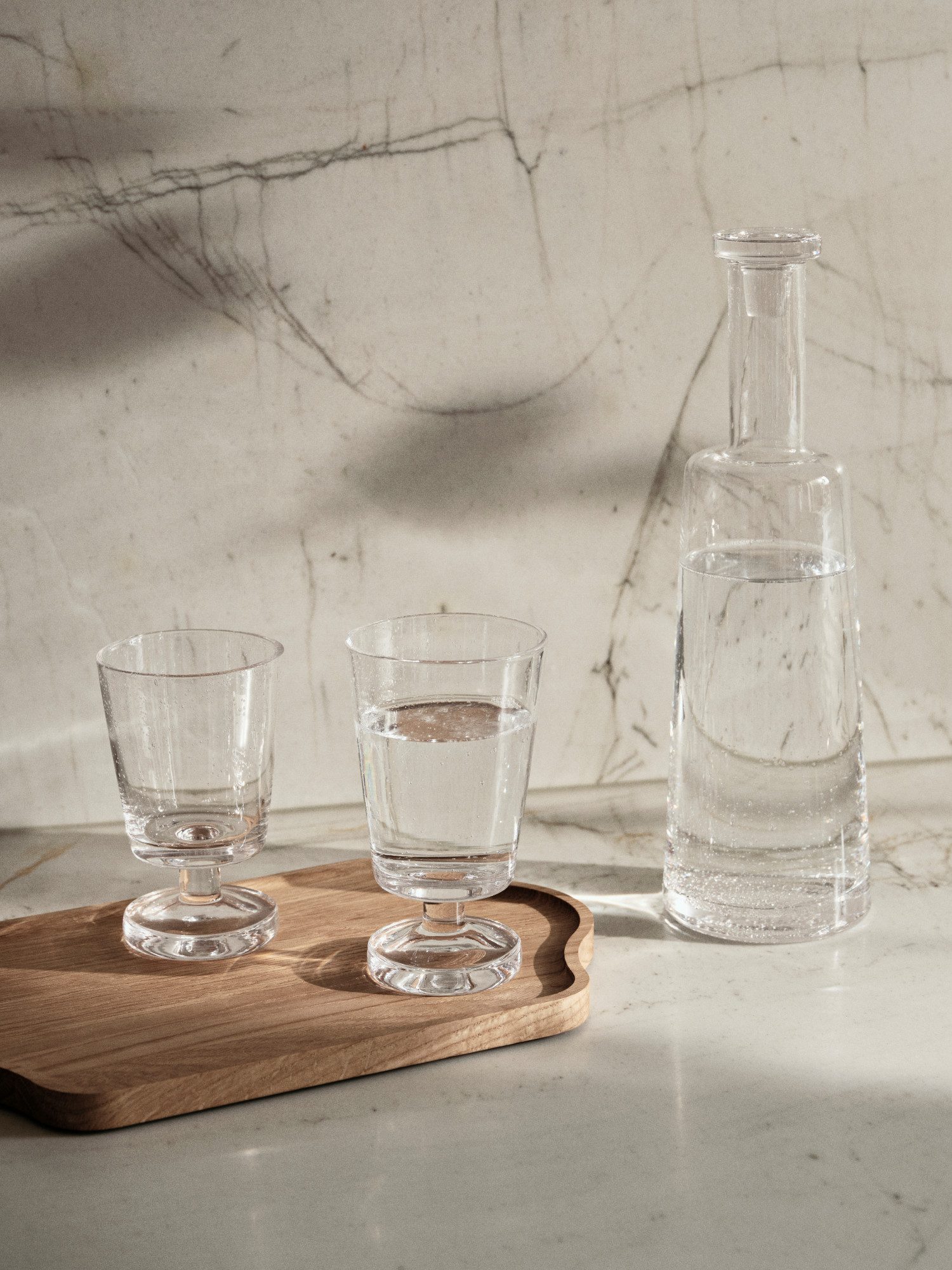 Broste Copenhagen Rotweinglas Broste Copennhagen Bubble Rotweinglas, Glas