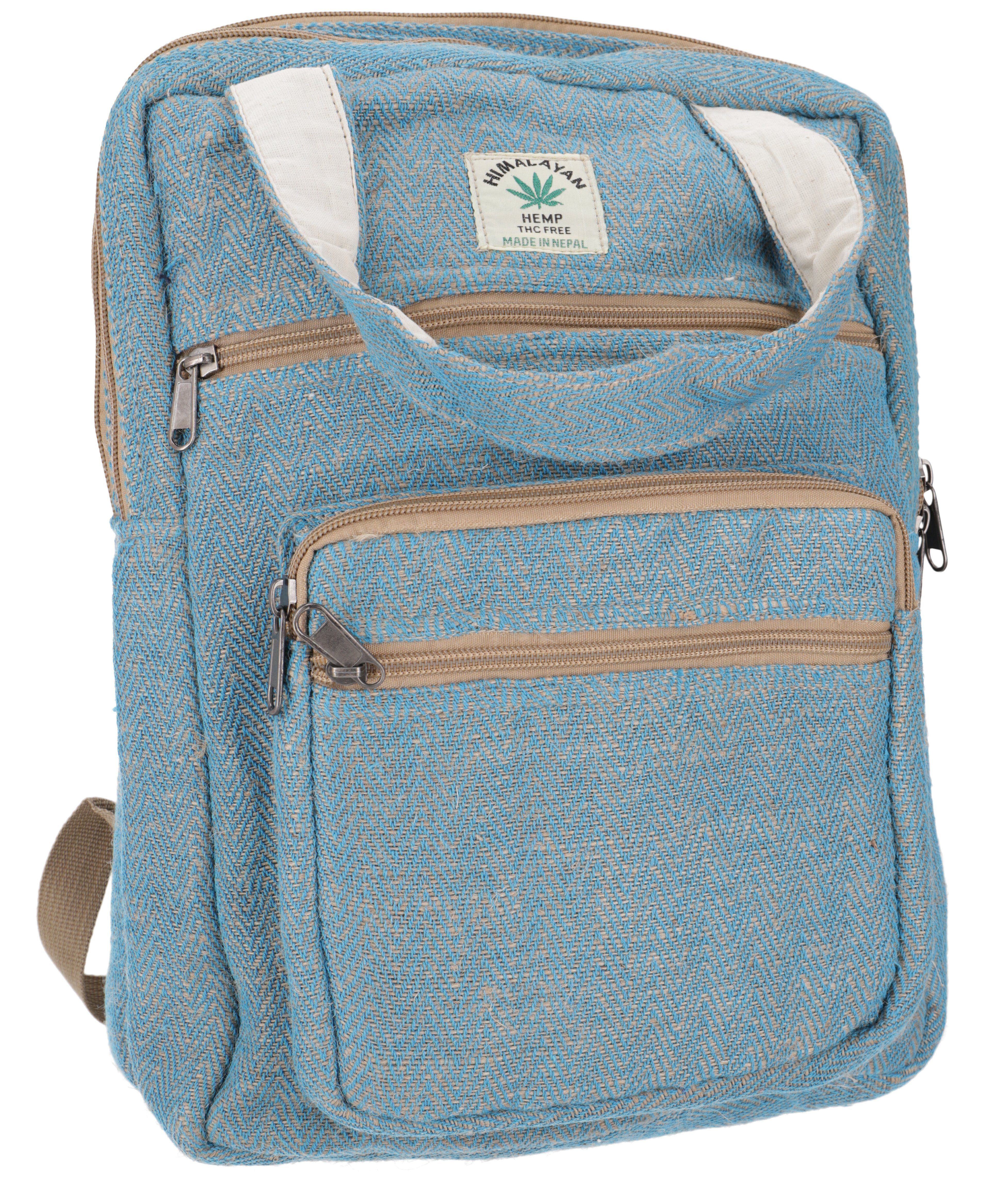 Guru-Shop Freizeitrucksack Ethno Hanf Rucksack, Laptoptasche günstig online kaufen