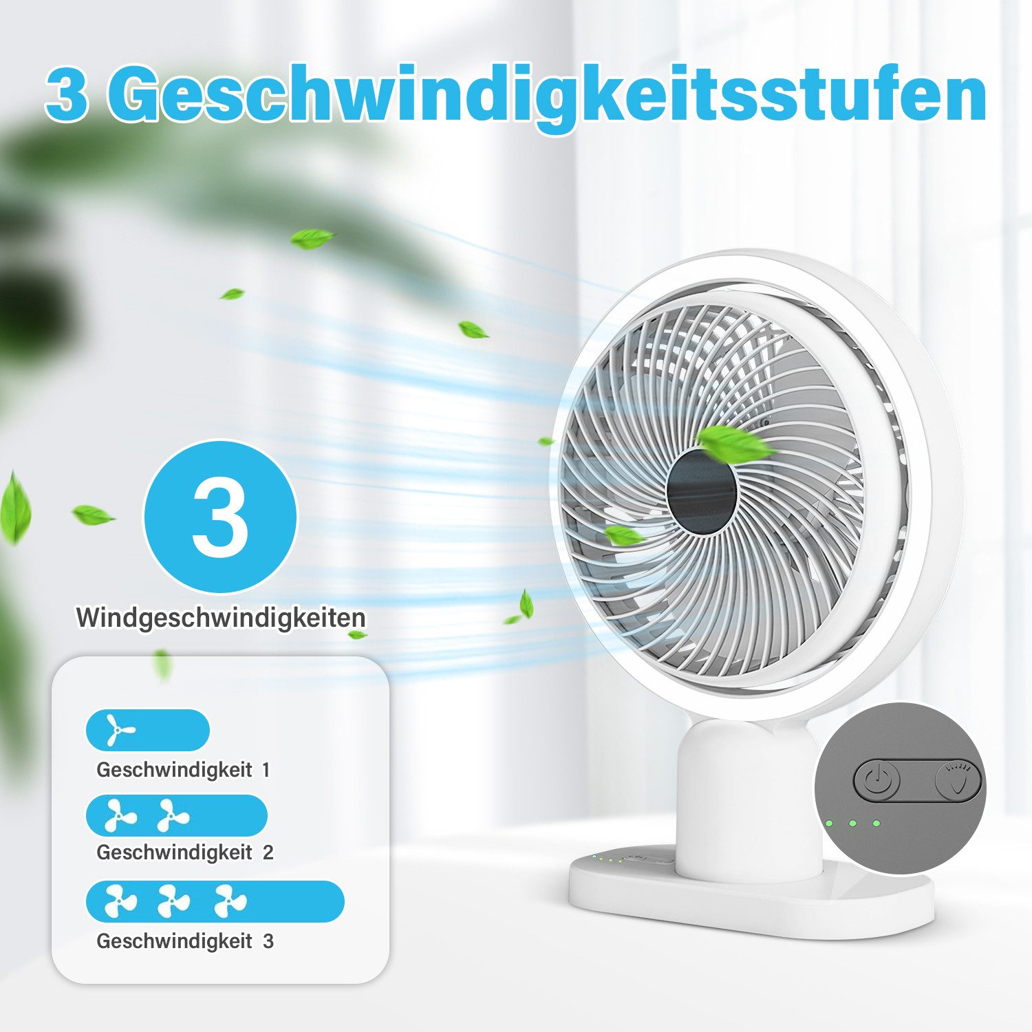 RWEUOQ Tischventilator Tischventilator Mini USB-Ventilator tragbar günstig online kaufen