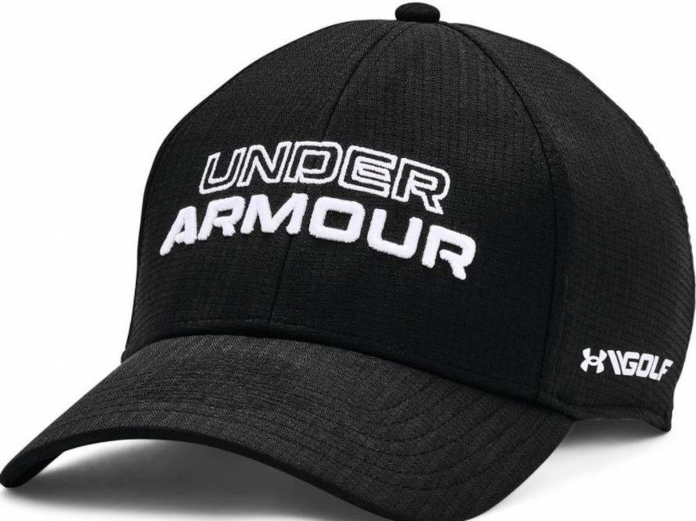 Under Armour® Baseball Cap Under Armour Golf Cap Jordan Spieth Tour Hat Schwarz Herren L/XL