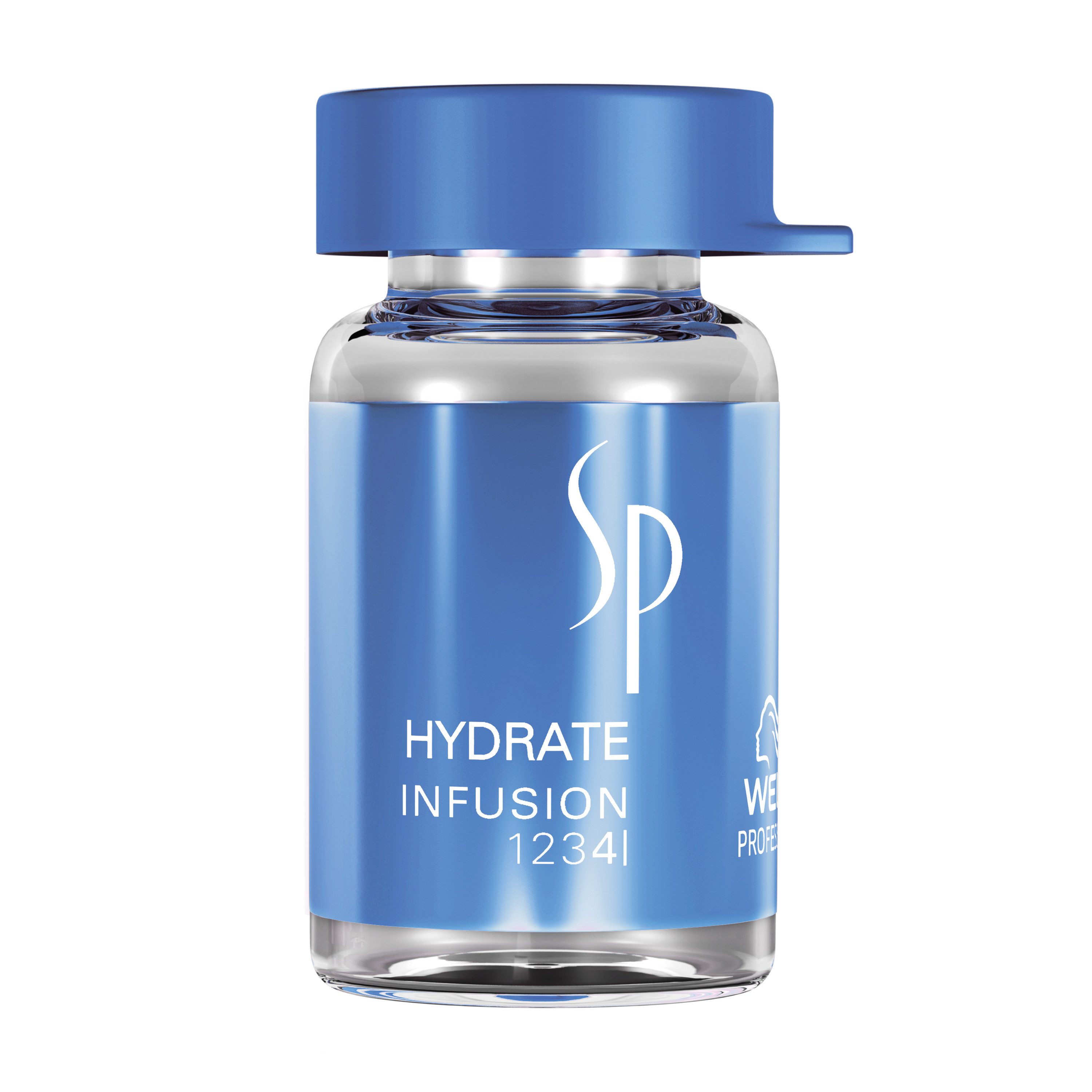 Wella SP Haarkur Hydrate Infusion, 6-tlg., feuchtigkeitsspendend, pflegend, für jedes Haar geeignet
