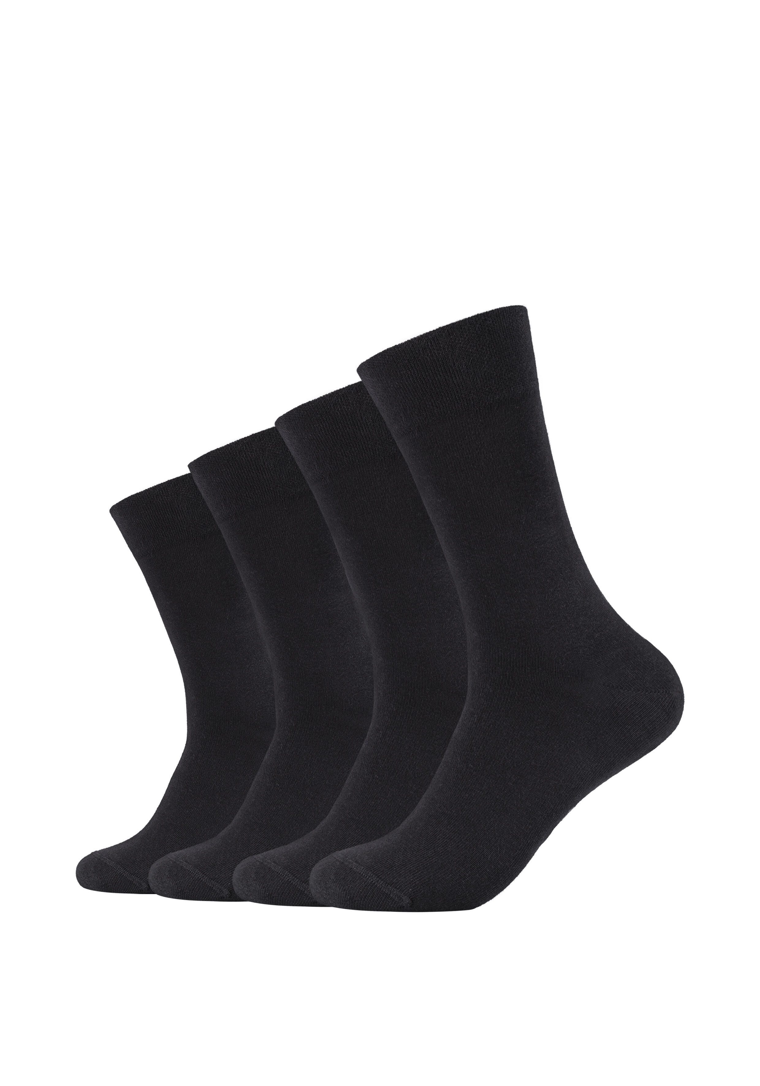 Camano Socken ca-soft (4-Paar) verstärkter Fersen- und Zehenbereich günstig online kaufen