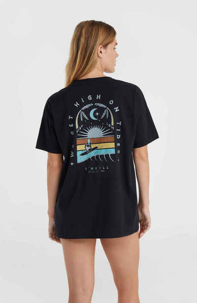O'Neill T-Shirt O`NEILL T-Shirt Beach Vintage High on Tides Black out
