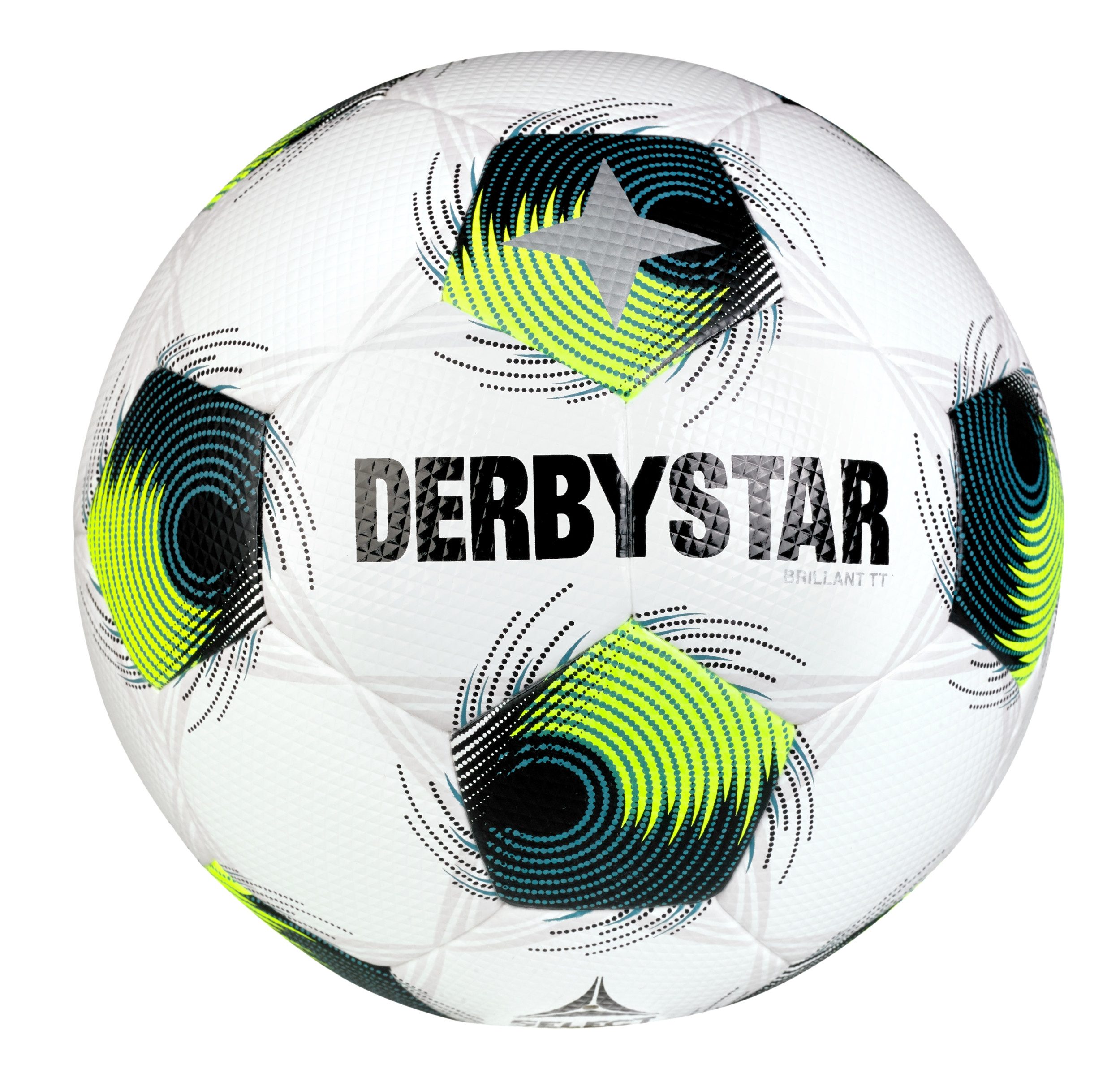 Derbystar Fußball Brillant TT v26 WEISS GRÜN GELB
