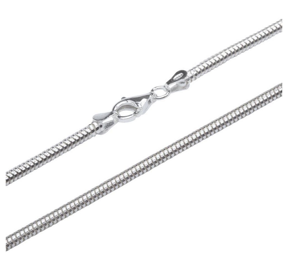 Unique Schlangenkette 925er Silber Damenkette 1,9 mm Snake Chain SC0019