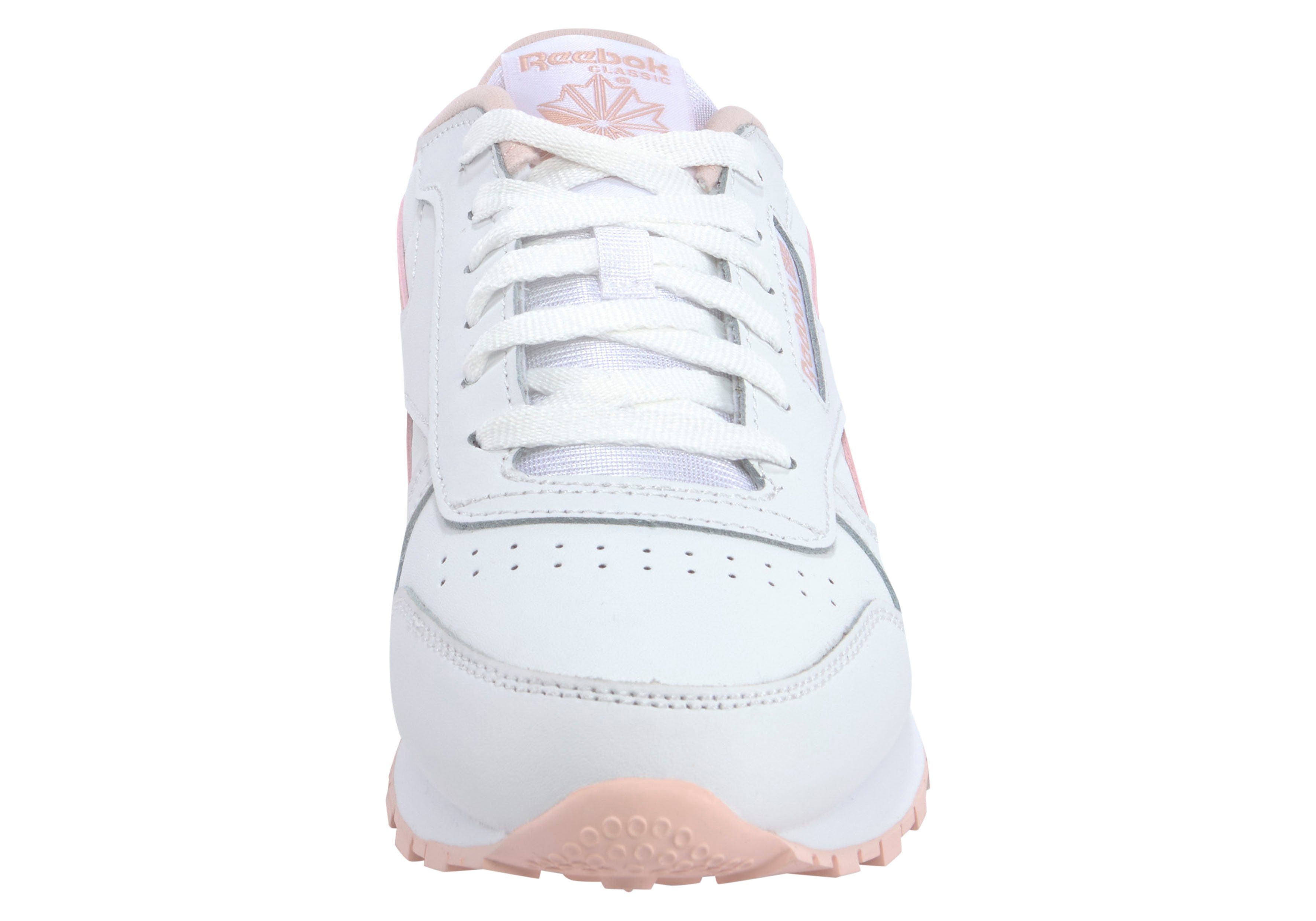 weiß-apricot CLASSIC LEATHER Classic Reebok Sneaker