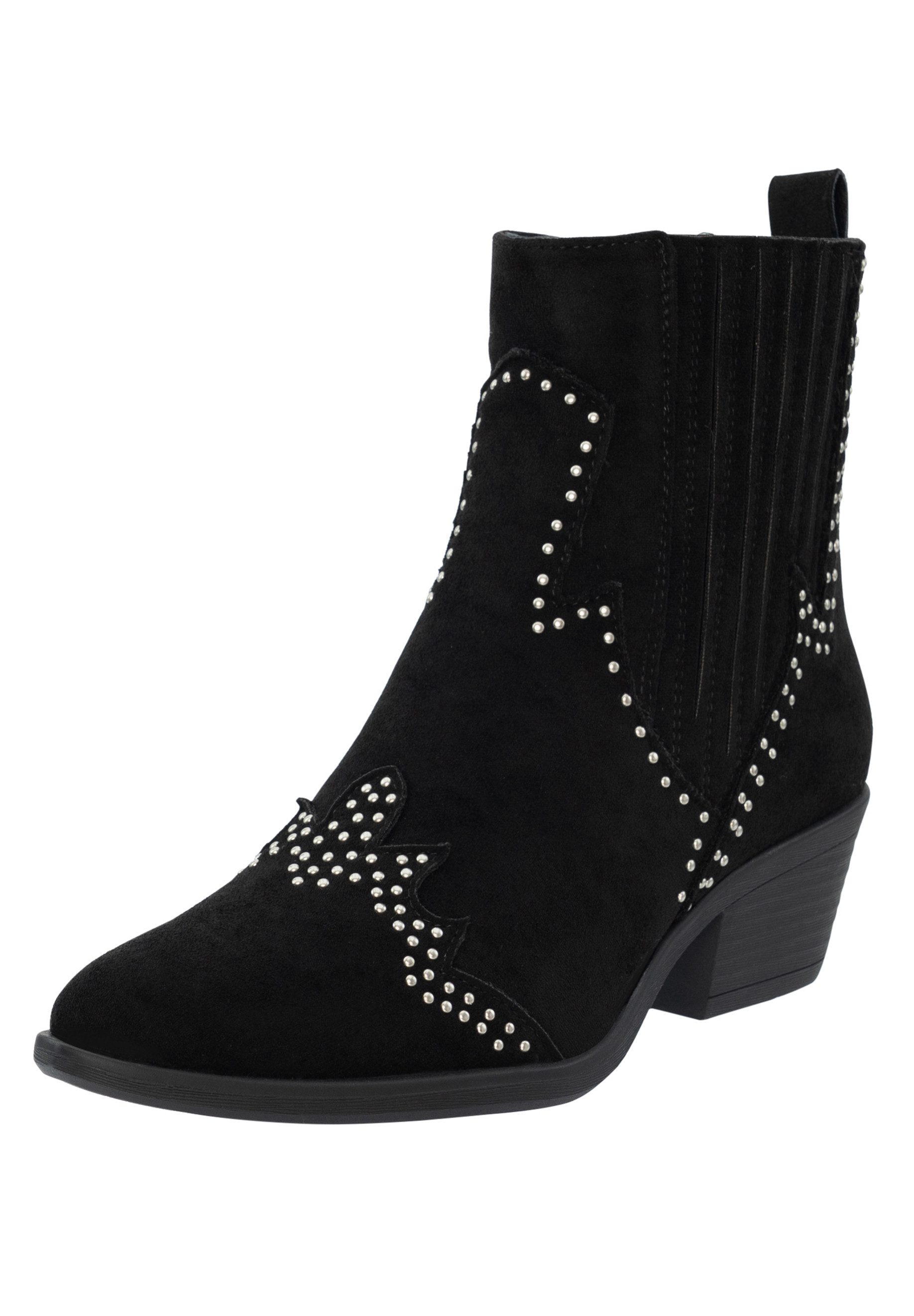 Salinyang Stiefeletten Cowboy Stiefelette