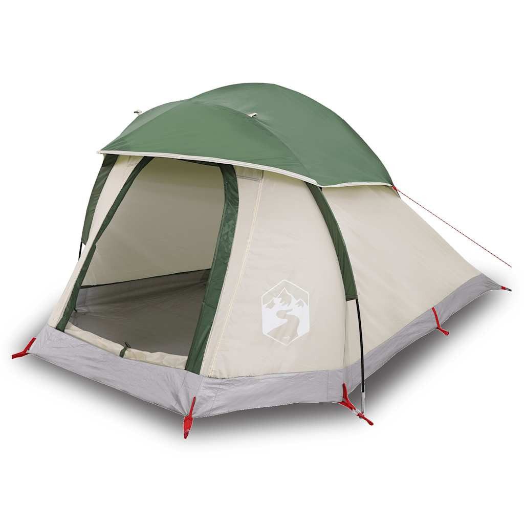 vidaXL Kuppelzelt Kuppel-Campingzelt 1 Person Grün Wasserdicht, (1 tlg)