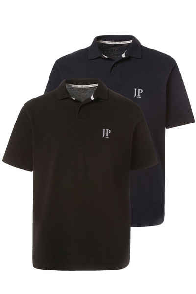 JP1880 Poloshirt JP 1880 Poloshirts Basic 2er-Pack Piqué (2-tlg)