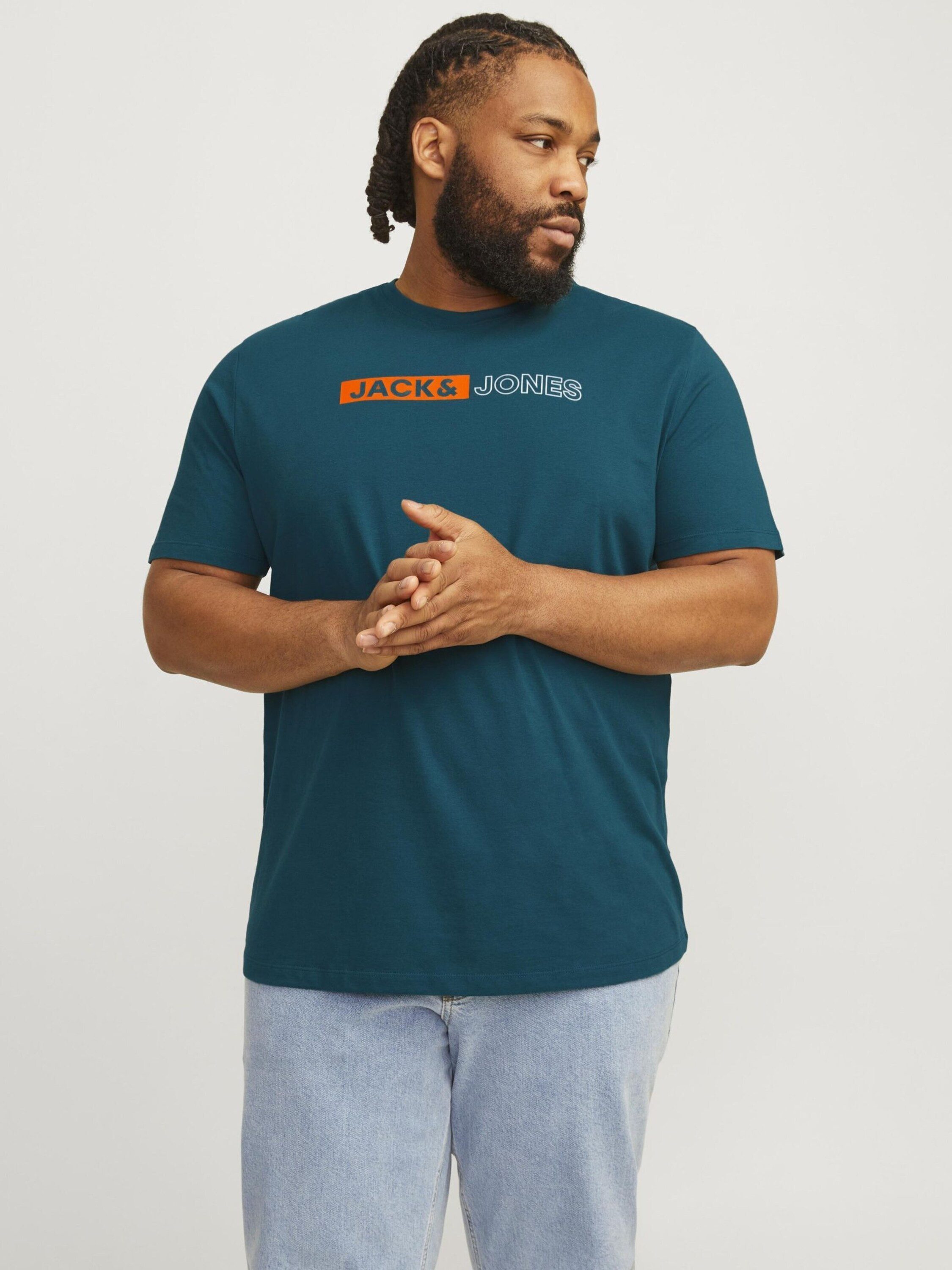 Jack & Jones PlusSize T-Shirt JJECORP (1-tlg) – Bild 2 von 5