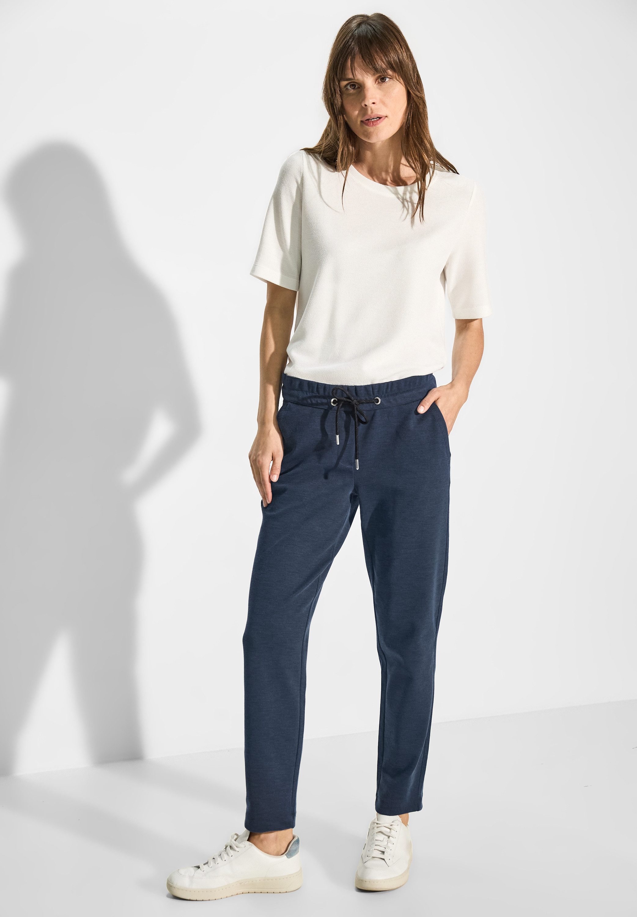 CECIL Stoffhose Elastikbund mit Tunnelzug