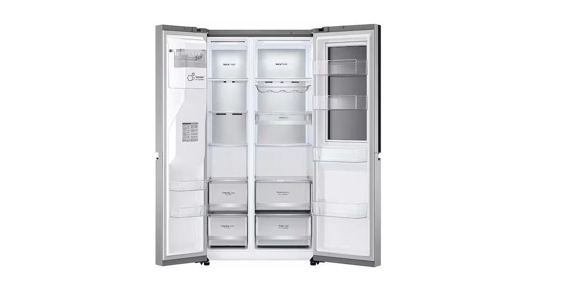 LG Side-by-Side GSXE90MBDD, 91,3 cm breit