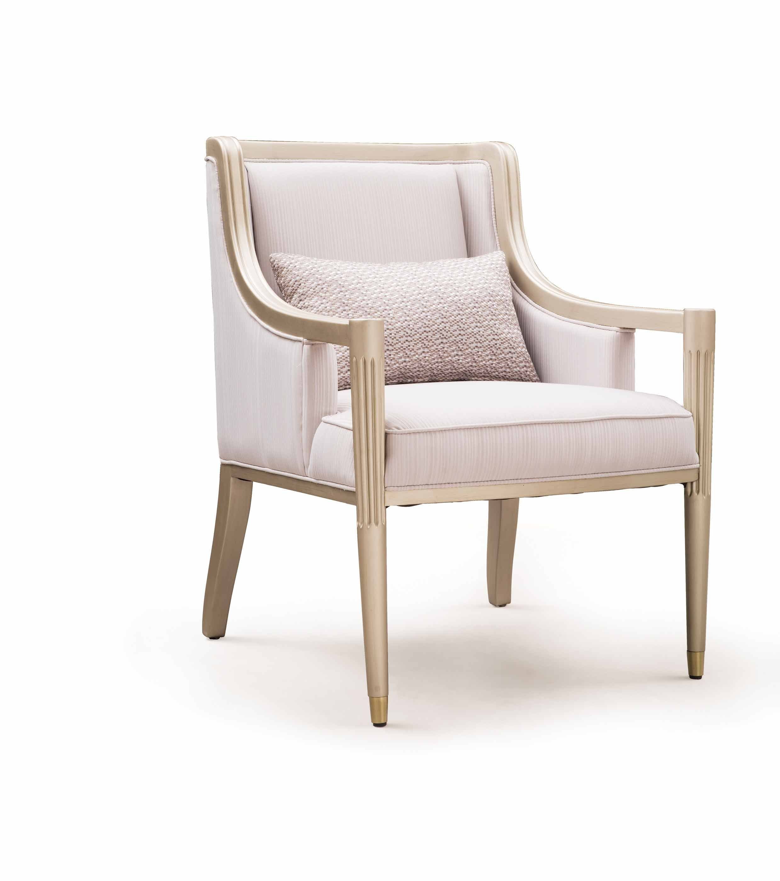 JVmoebel Sessel Sessel Club Lounge Lehn Stuhl Polster 1 Sitzer Holz mit Textil Neu | Einzelsessel
