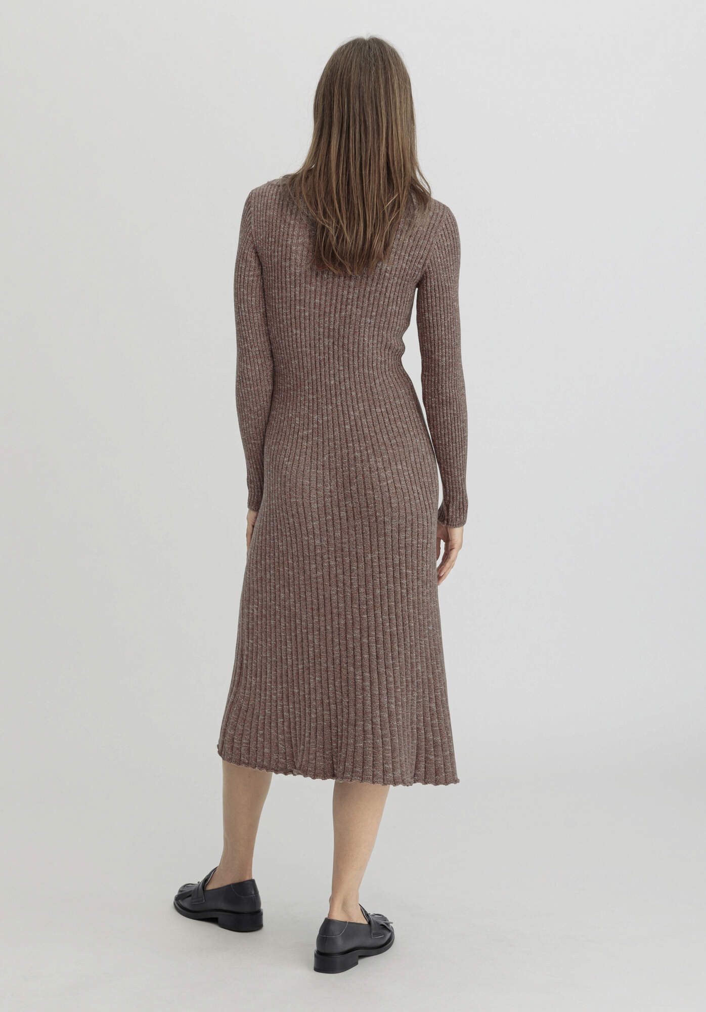 Hessnatur Knitted Dress Midi Slim (1-piece)