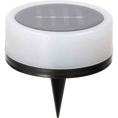 LED's light LED Solarleuchte 1000435 Solar LED-Bodenleuchte, LED, 360° mit Erdspieß warmweiss oder RGB