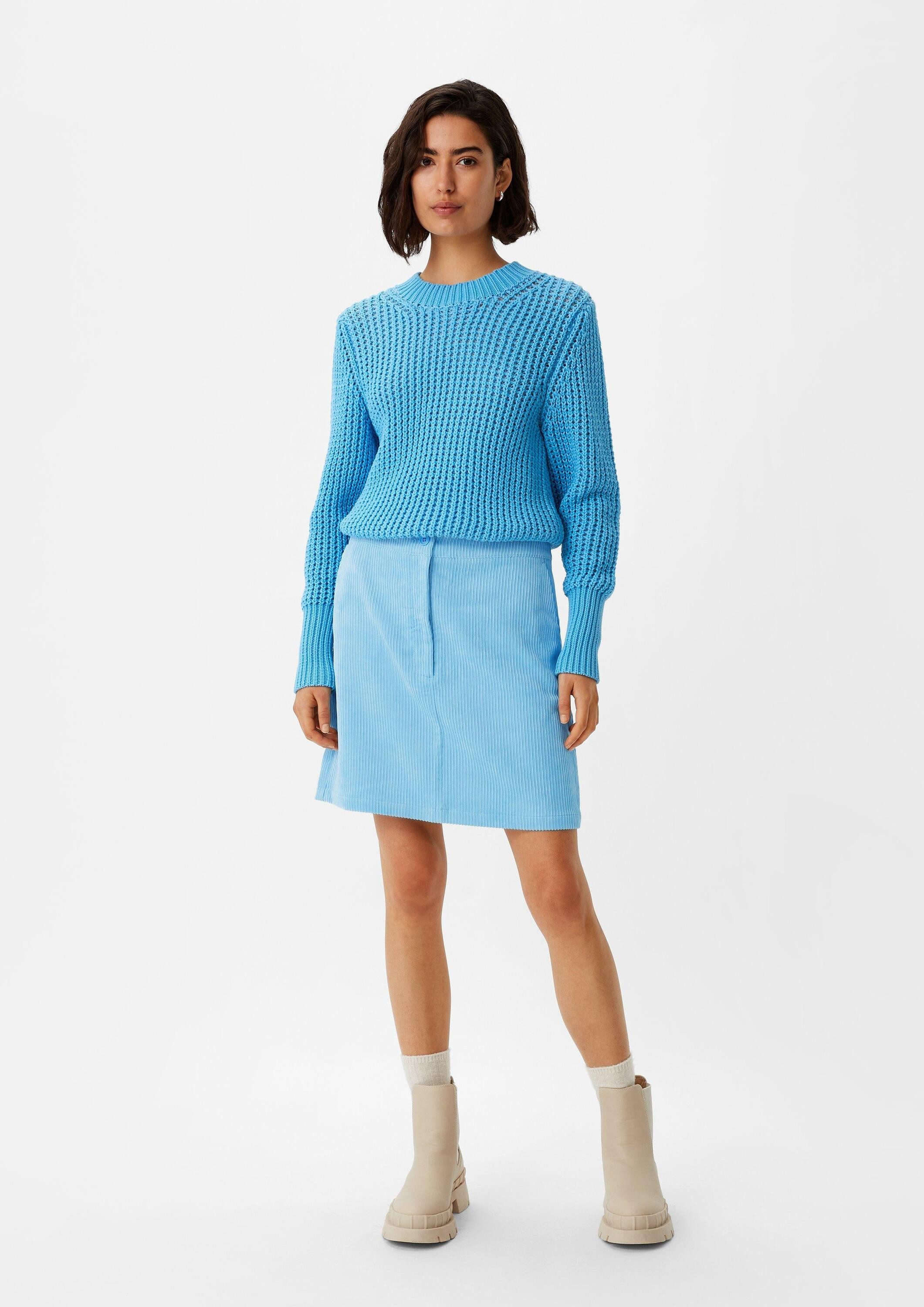 comma Minirock Rock Rock aus Cord