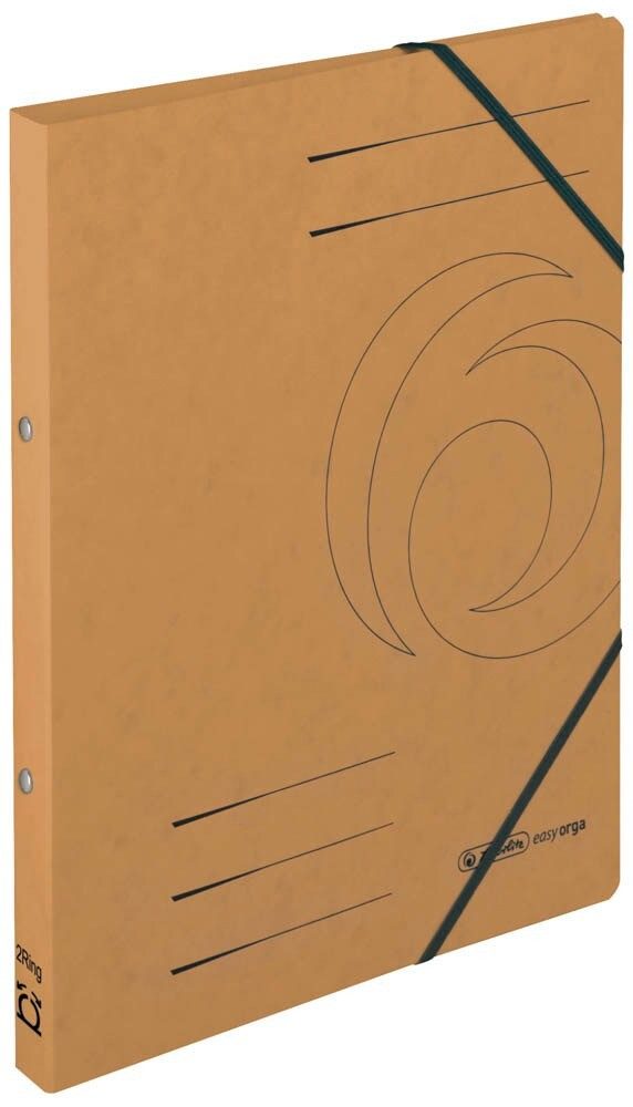 Herlitz Aktenordner herlitz Ringmappe easy orga braun