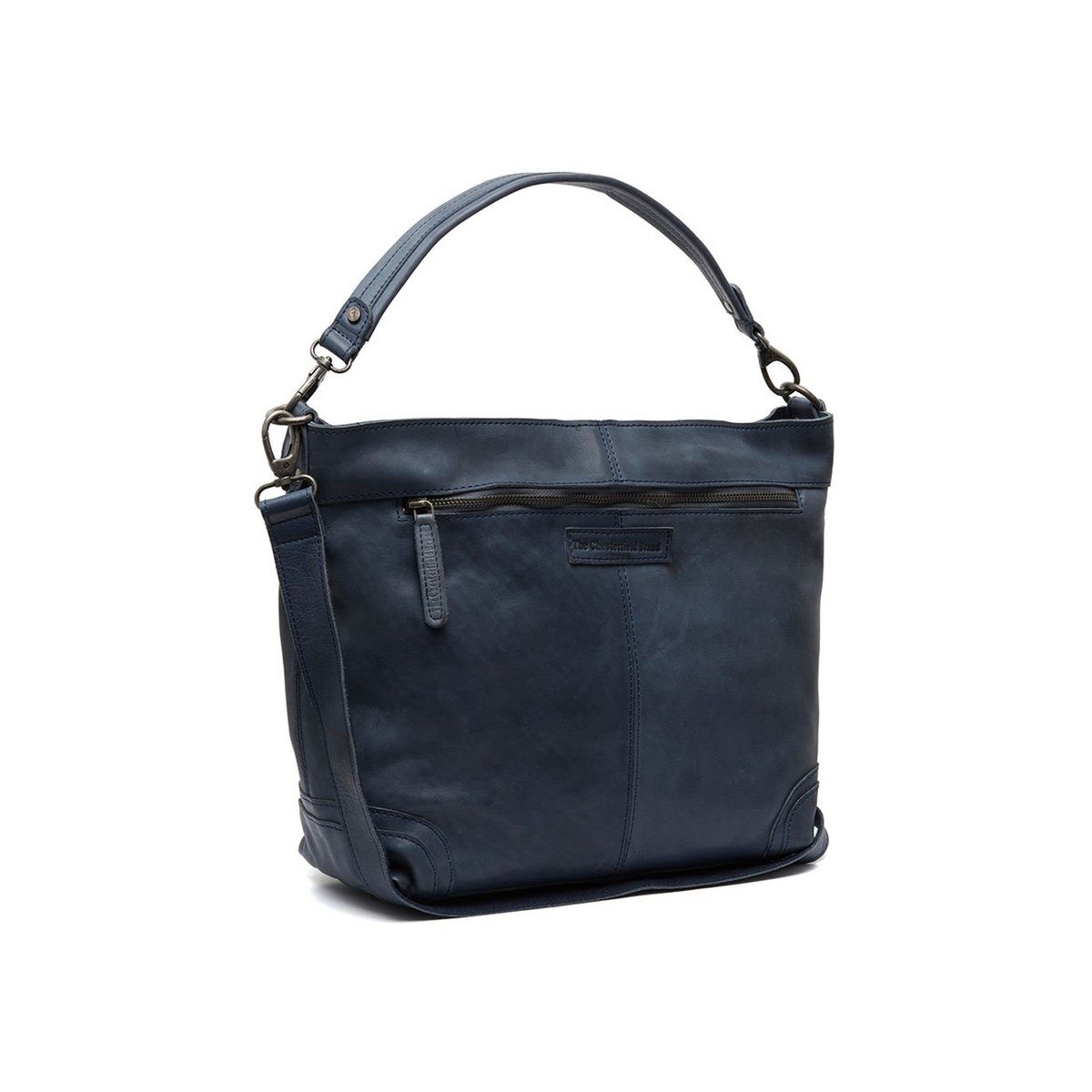 The Brand (1-tlg) dunkel-blau navy Handtasche Chesterfield