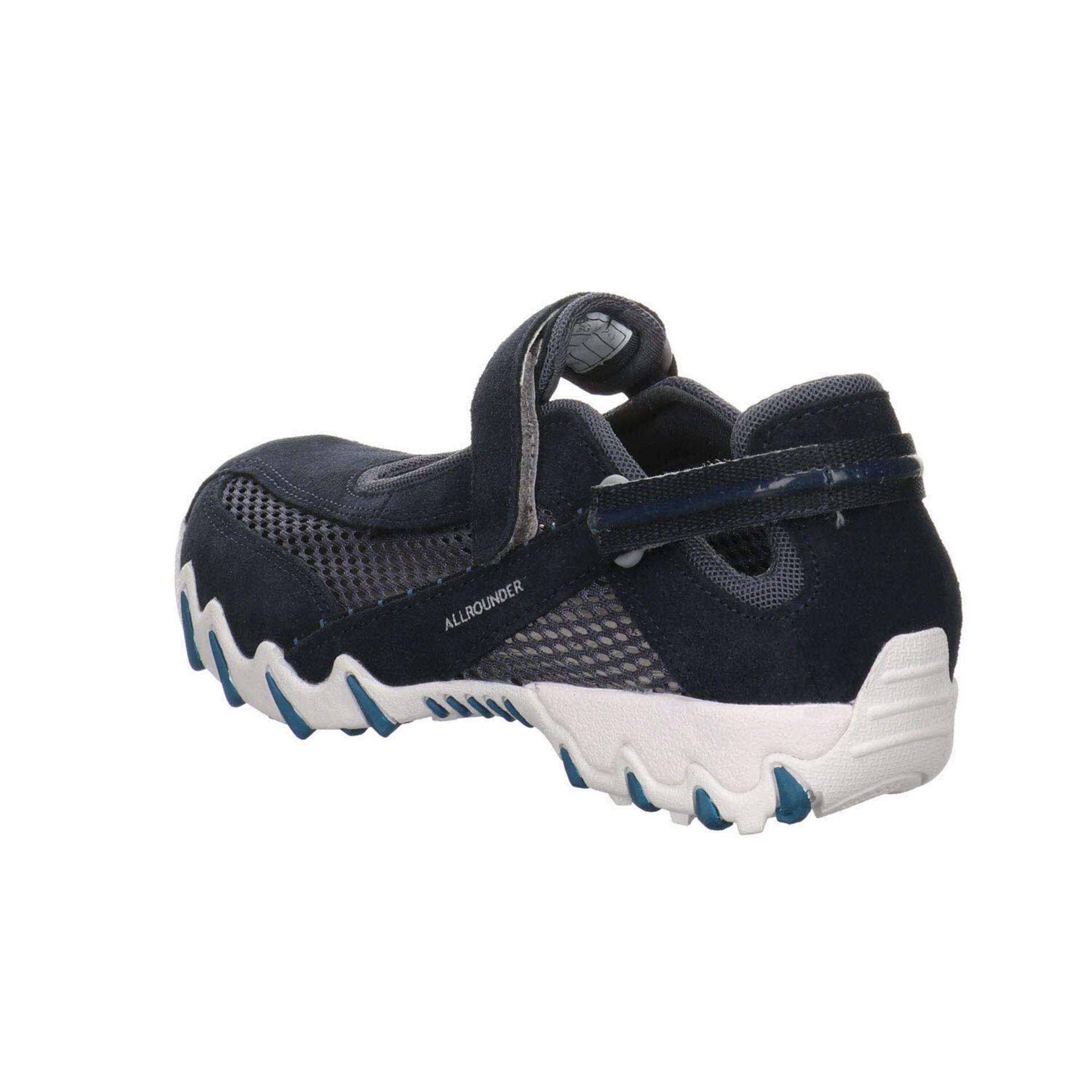 Allrounder Damen Schuhe Outdoor Niro Outdoorschuh blau-mittel Leder-/Textilkombination Outdoorschuh