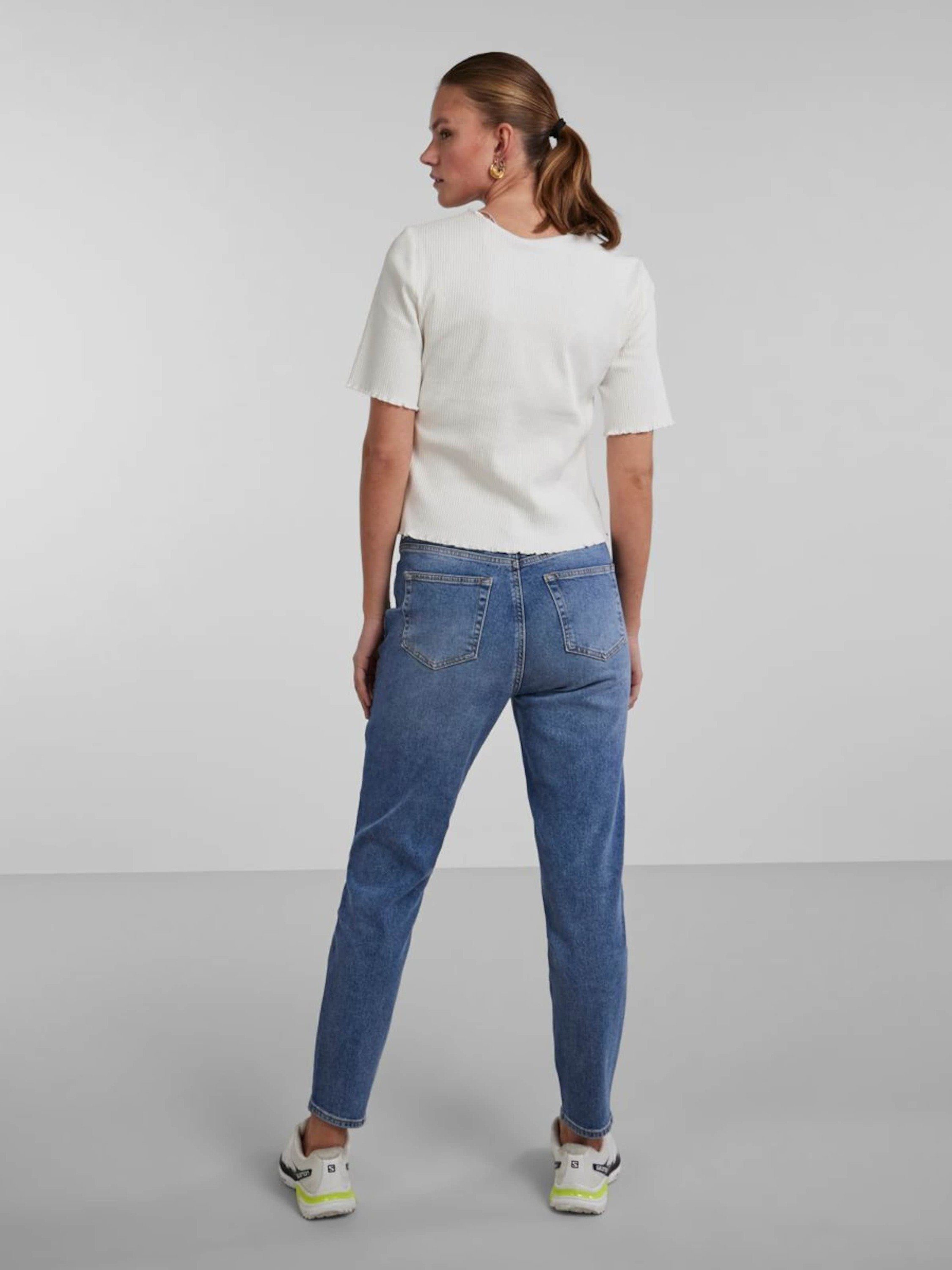 Delly Details Plain/ohne pieces 7/8-Jeans (1-tlg)