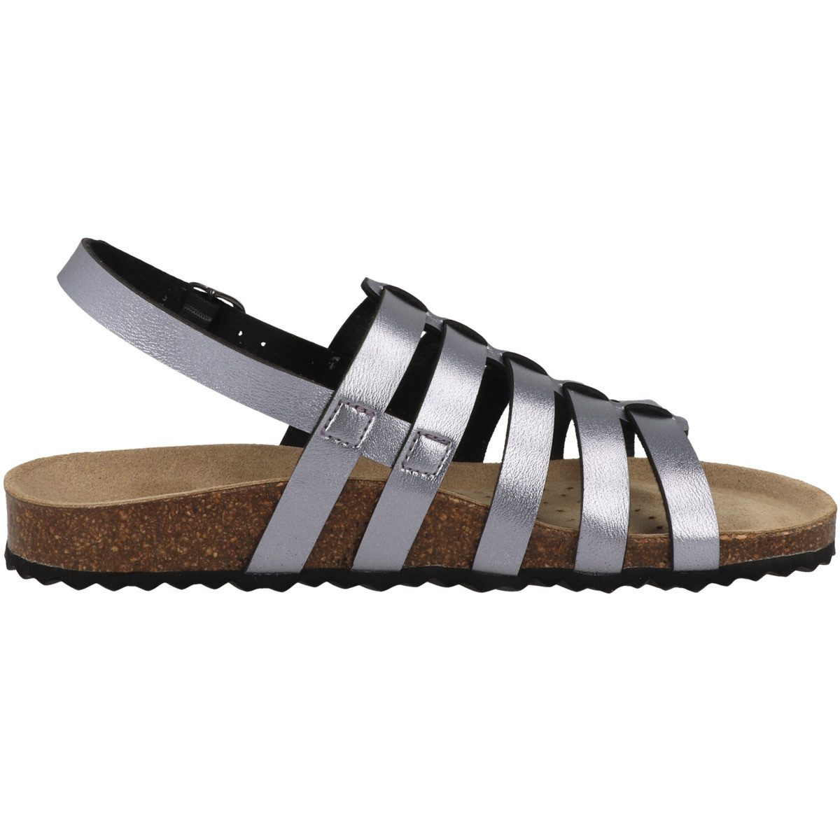 Geox D Brionia F Damen Sandale Sandaletten, Sommerschuhe, Badeschuhe, Riemchen, Schlappen