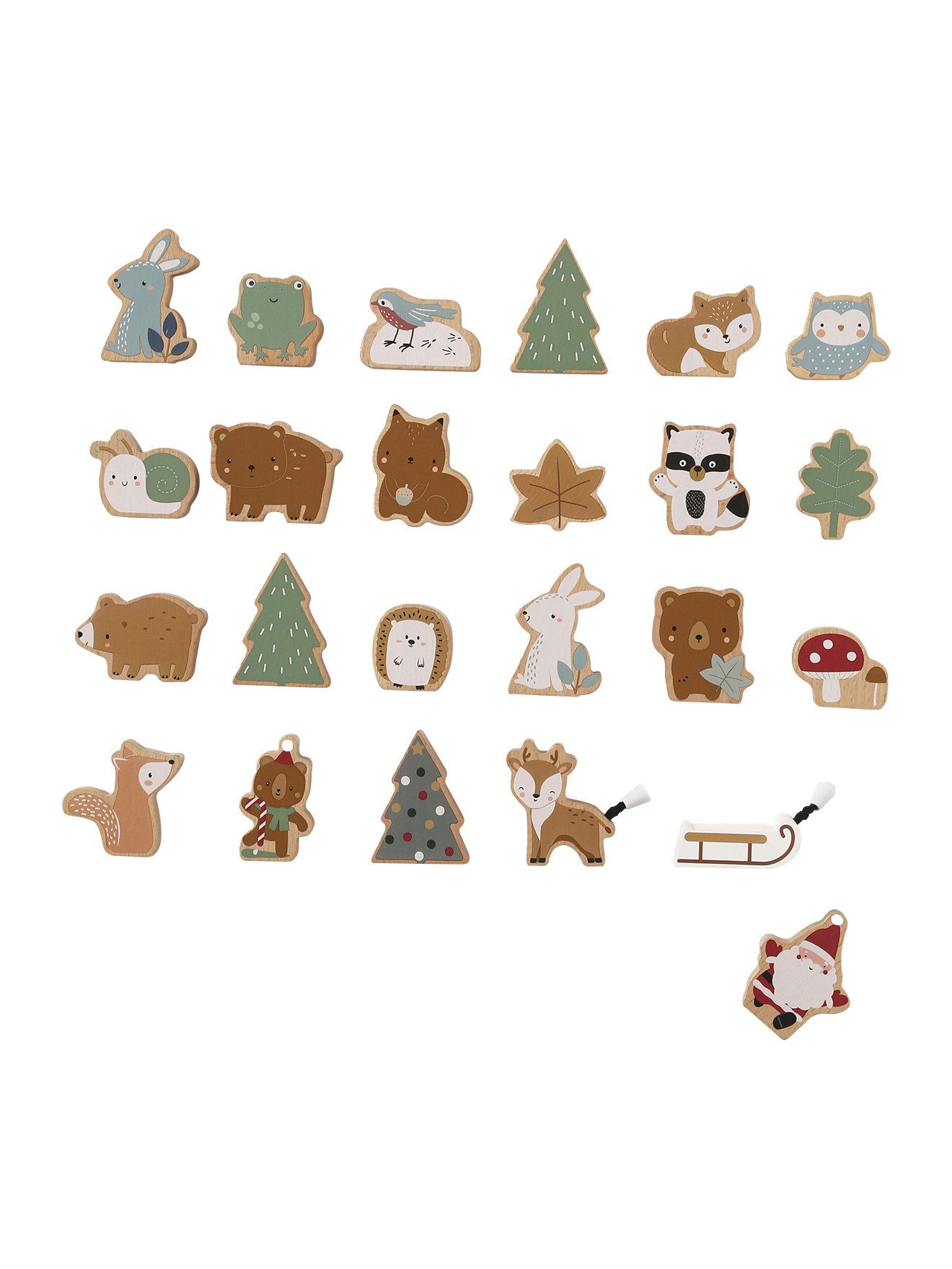 vertbaudet Adventskalender Kinder Adventskalender mit Spielzeug aus Holz FS günstig online kaufen