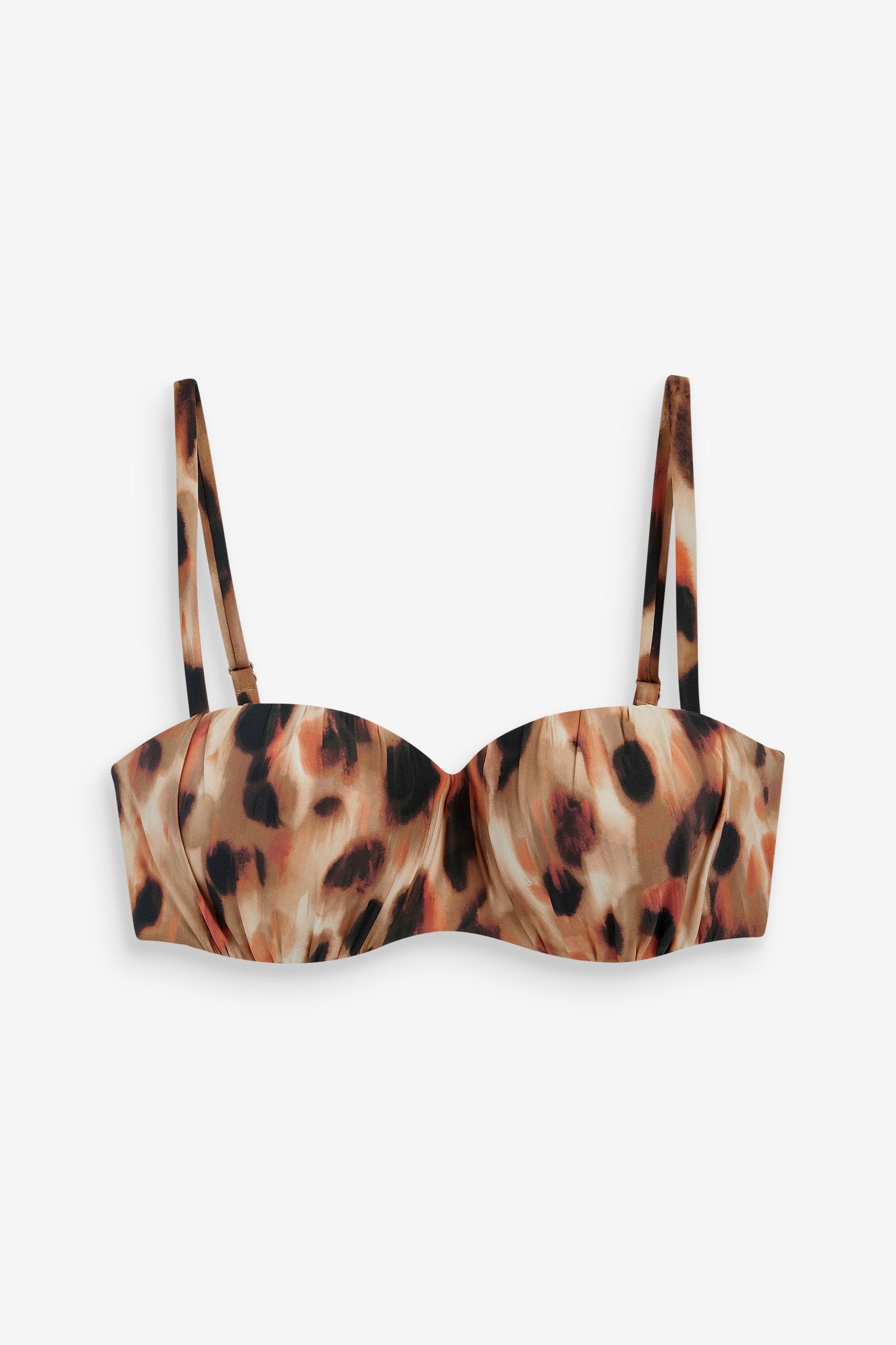 Next Bandeau-Bikini-Top Formendes, gerafftes Bikinioberteil mit günstig online kaufen
