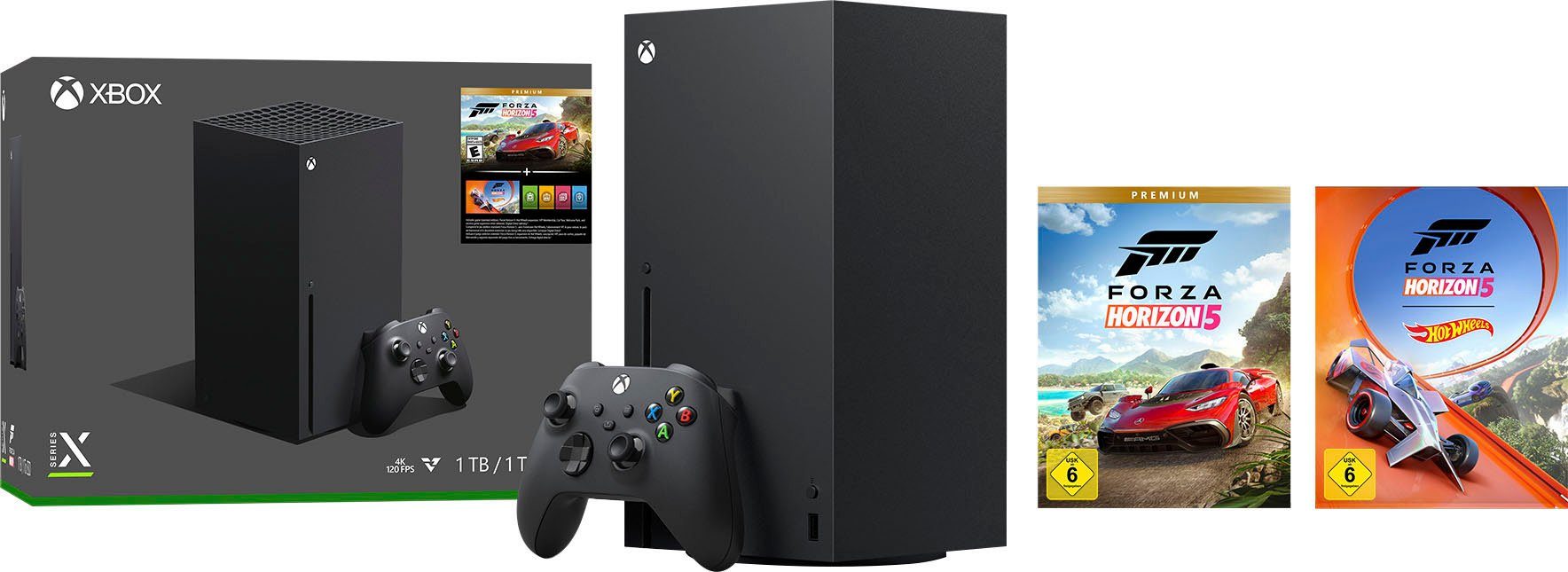 Xbox Series X – Forza Horizon 5 Premium Edition Bundle | Spielekonsolen