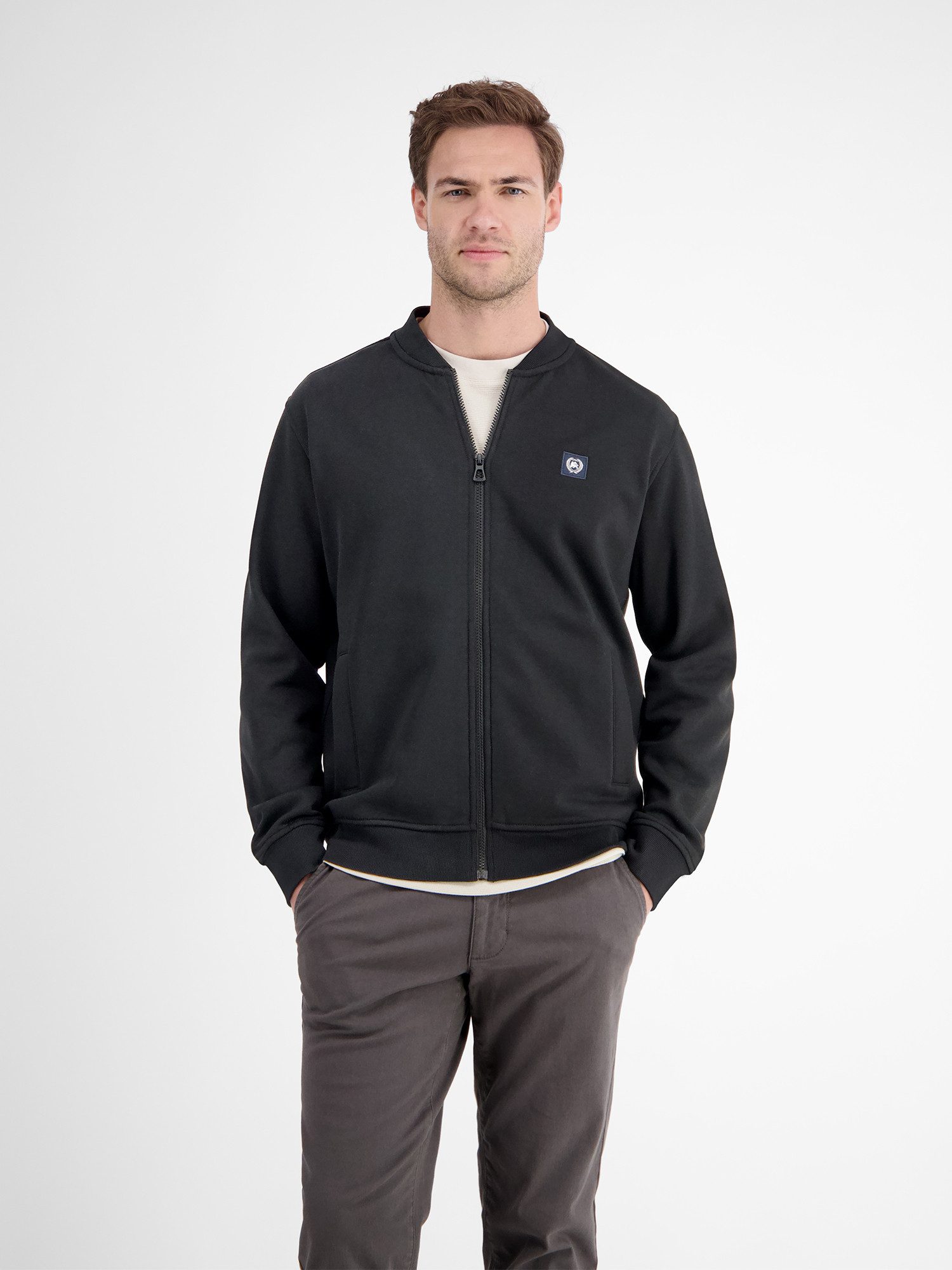 LERROS Sweatjacke LERROS College-Sweatjacke für Herren günstig online kaufen