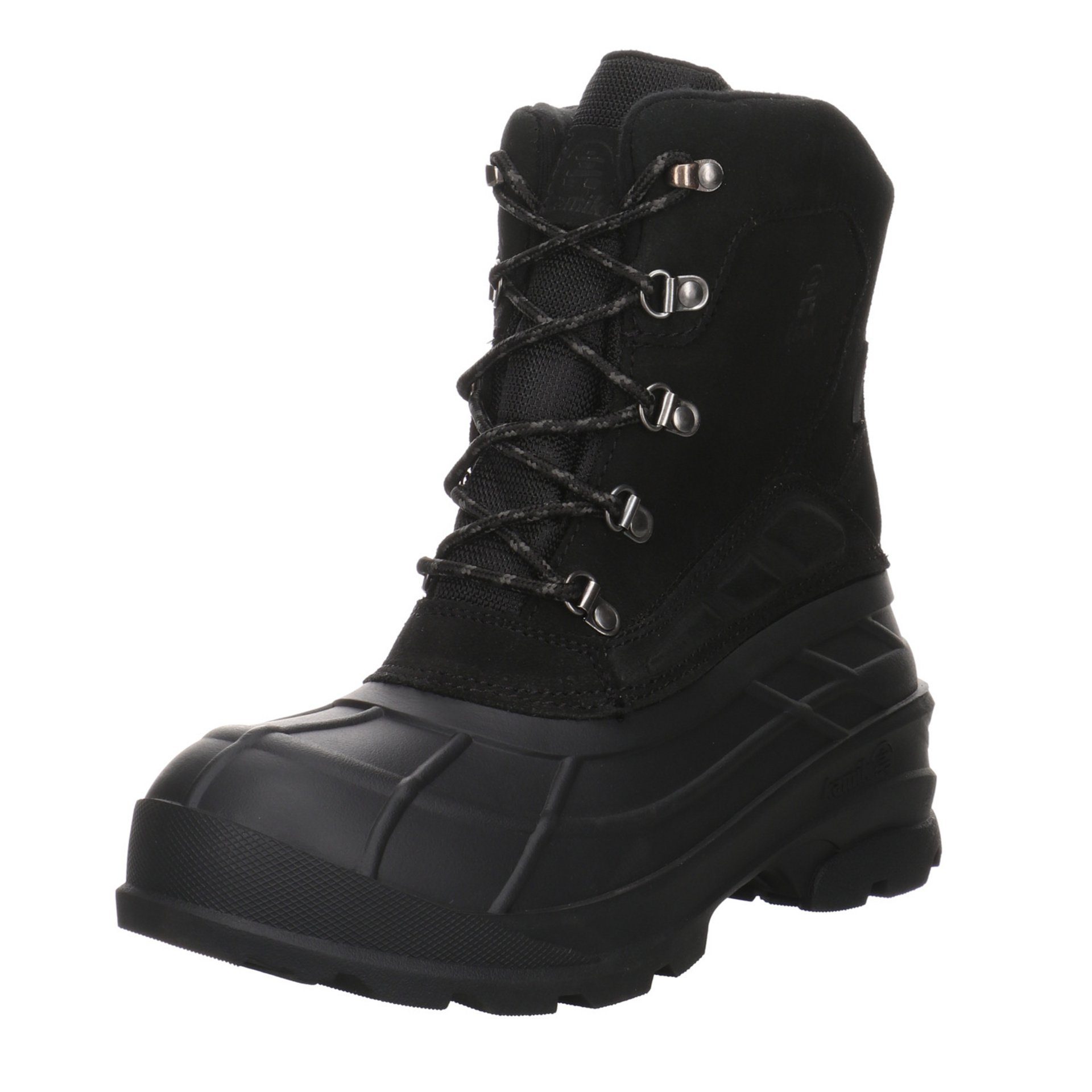 KAMIKAZE GEAR Kamik Herren Schuhe Winterstiefel Schwarz Fargo 2 (11901071) Winterstiefel Winterstiefel Synthetikkombination