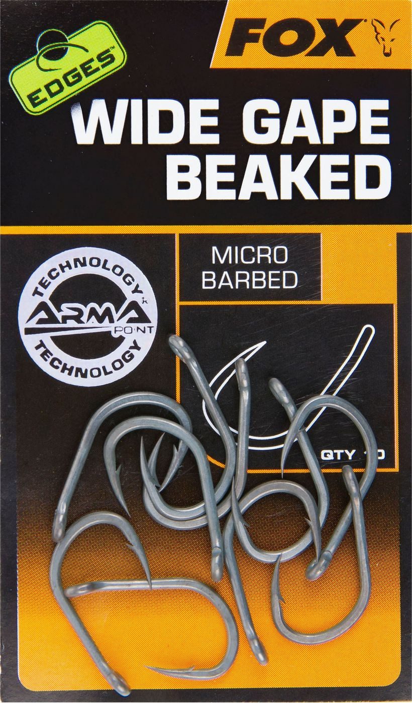 Karpfenhaken Fox Edges Armapoint Wide Gape Beaked Hooks - 10 Karpfenhaken