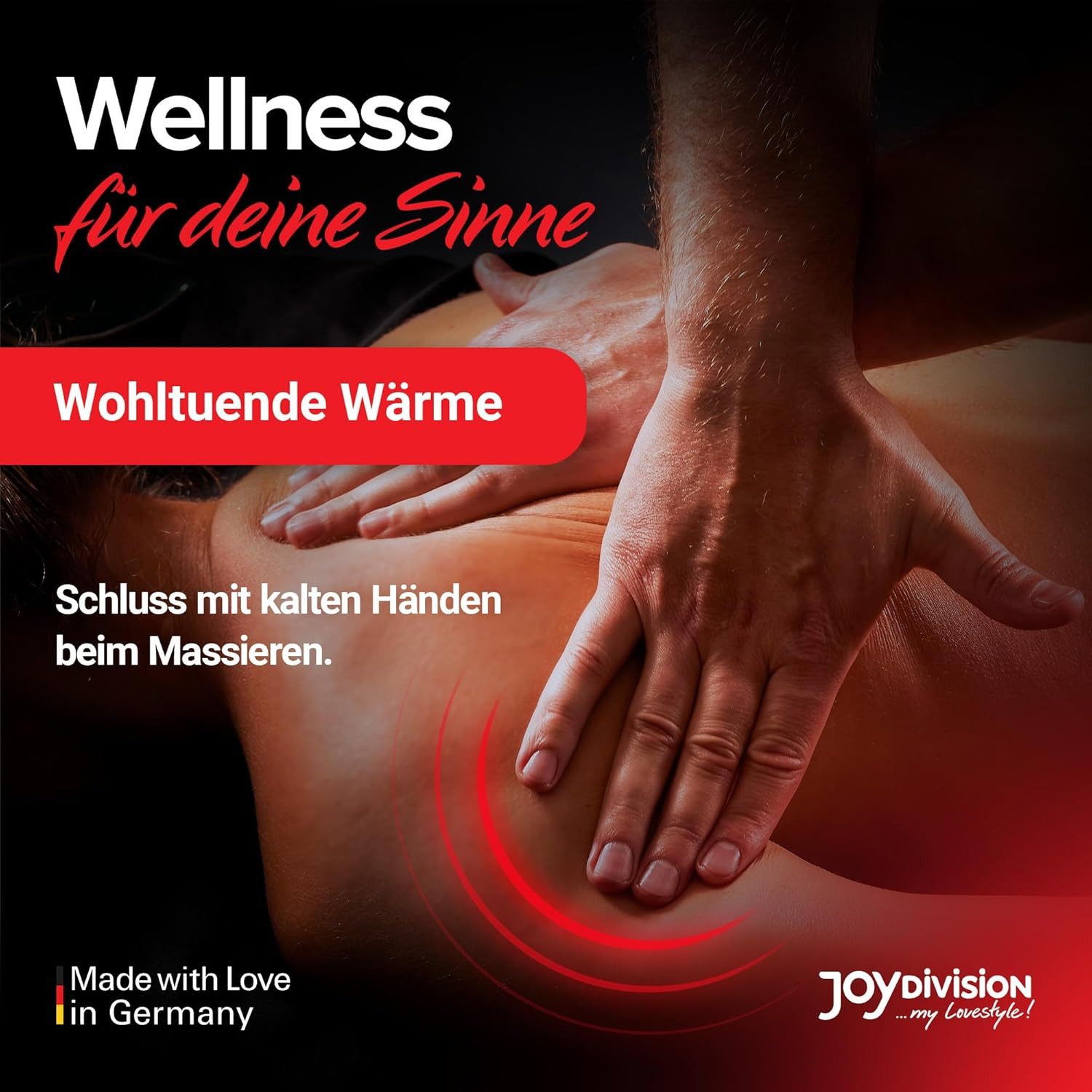 JOYDIVISION Massageöl WARMup, das ölfreie Massageliquid, Fett-und ölfreies Liquid, wie ein Massageöl