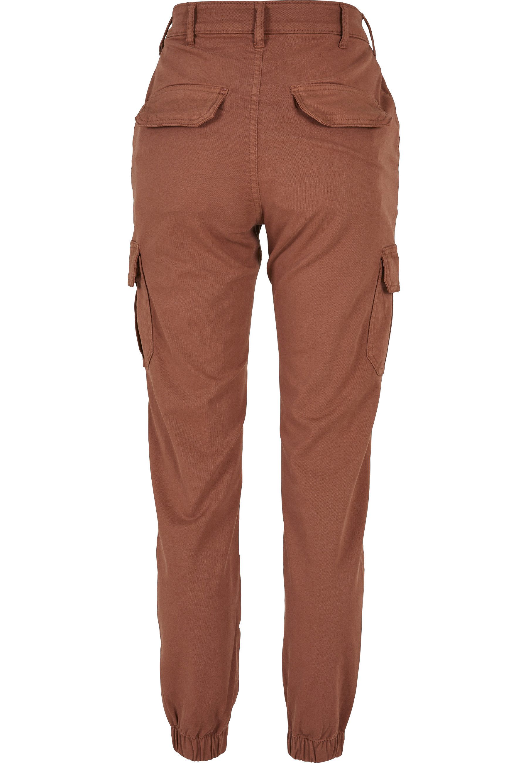 URBAN CLASSICS Cargohose Urban Classics Damen Ladies High Waist Cargo Pants (1-tlg)