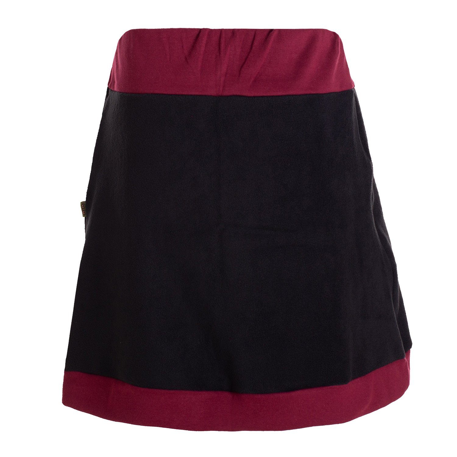 Vishes Minirock Thermorock warmer Damen Winterrock kurz Minirock aus ECO-Fl günstig online kaufen