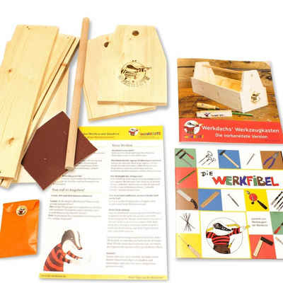 Die Werkkiste Konstruktions-Spielset Werkzeugkasten-Set, Kinderwerkzeugkasten