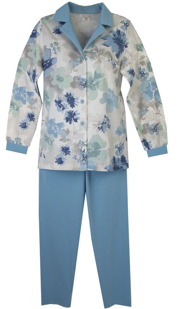 Consult-Tex Pyjama Damen Pyjama Schlafanzug DW746 (Spar-Set, 1 Set) Durchge günstig online kaufen