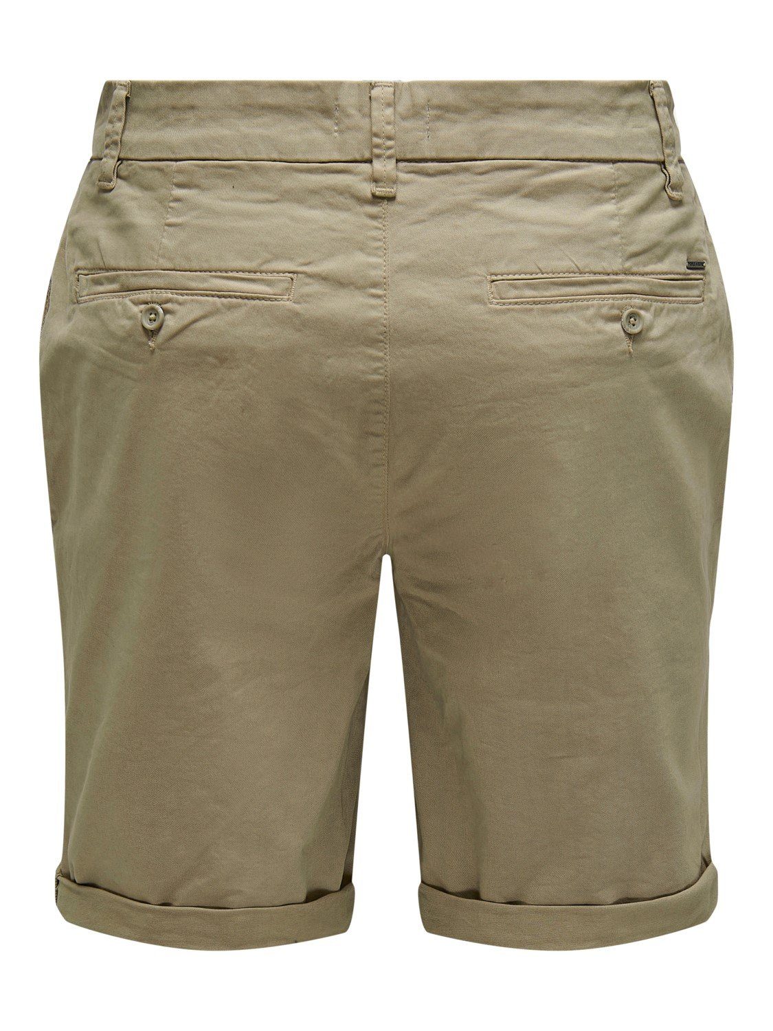 22024481 ONLY SONS mit Chinchilla ONSPETER Shorts & Stretch