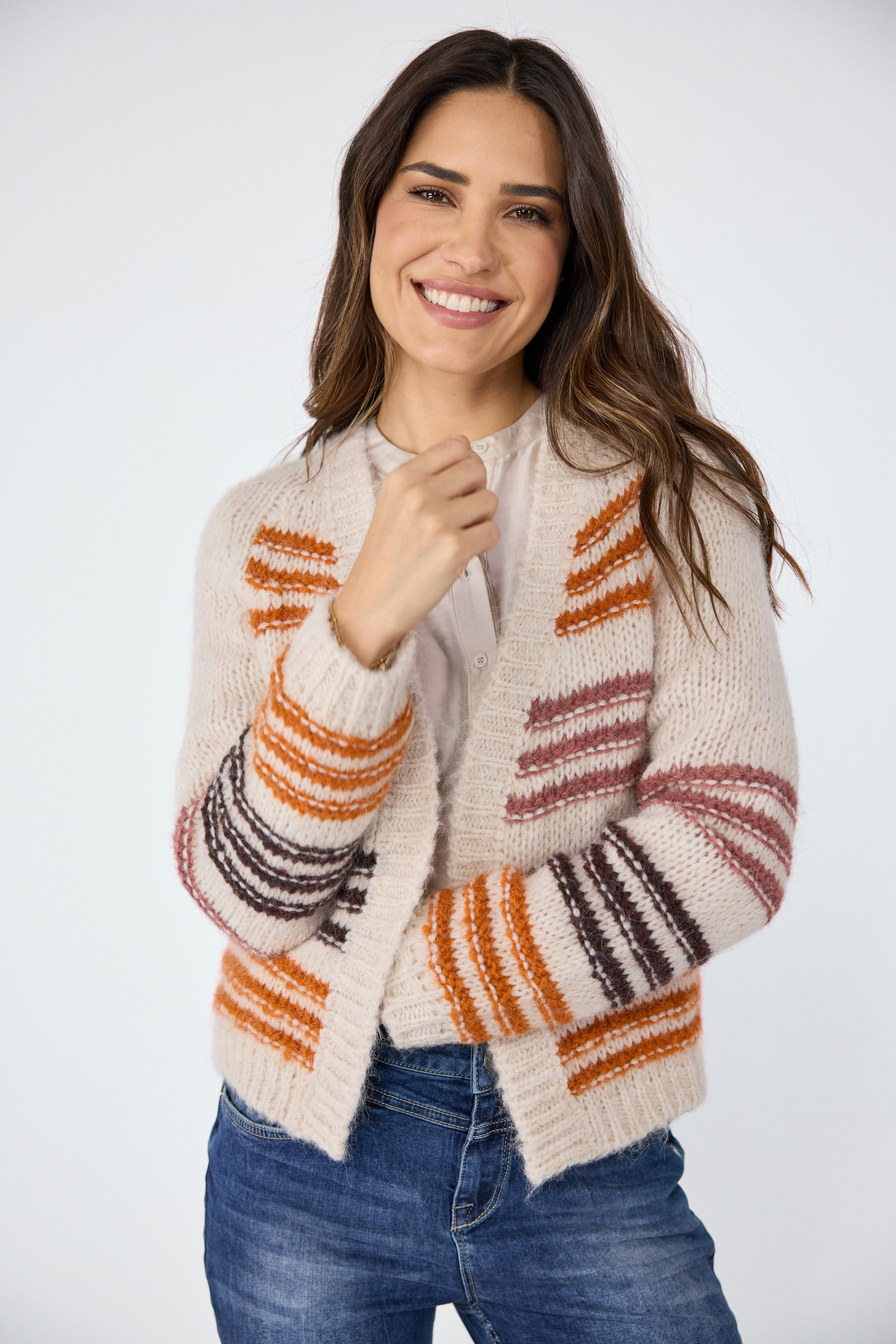 Lieblingsstück Strickjacke LibertyL mit Wollanteil und günstig online kaufen