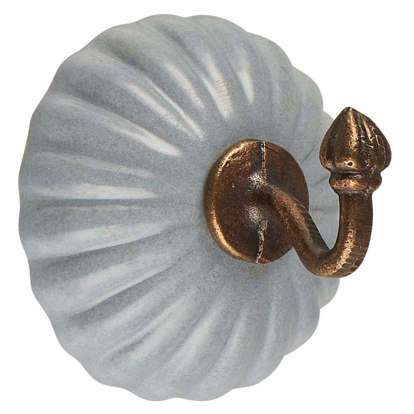 Ib Laursen Wandhaken Einzelhaken Haken Wandhaken Metall/Keramik Ø5cm, Alle Zimmer, Einzelhaken Keramik, Wandhaken Vintage, Garderobenhaken Metall