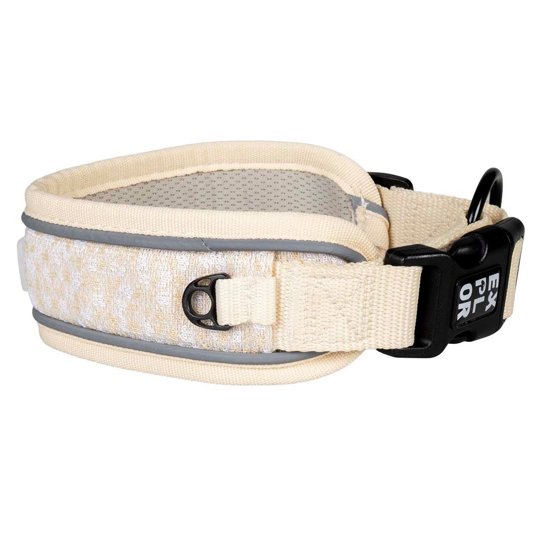 DUVO+ Hunde-Halsband Duvoplus EXPLOR Ultimate Fit Control Halsband Fashion - antique white von DUVO+