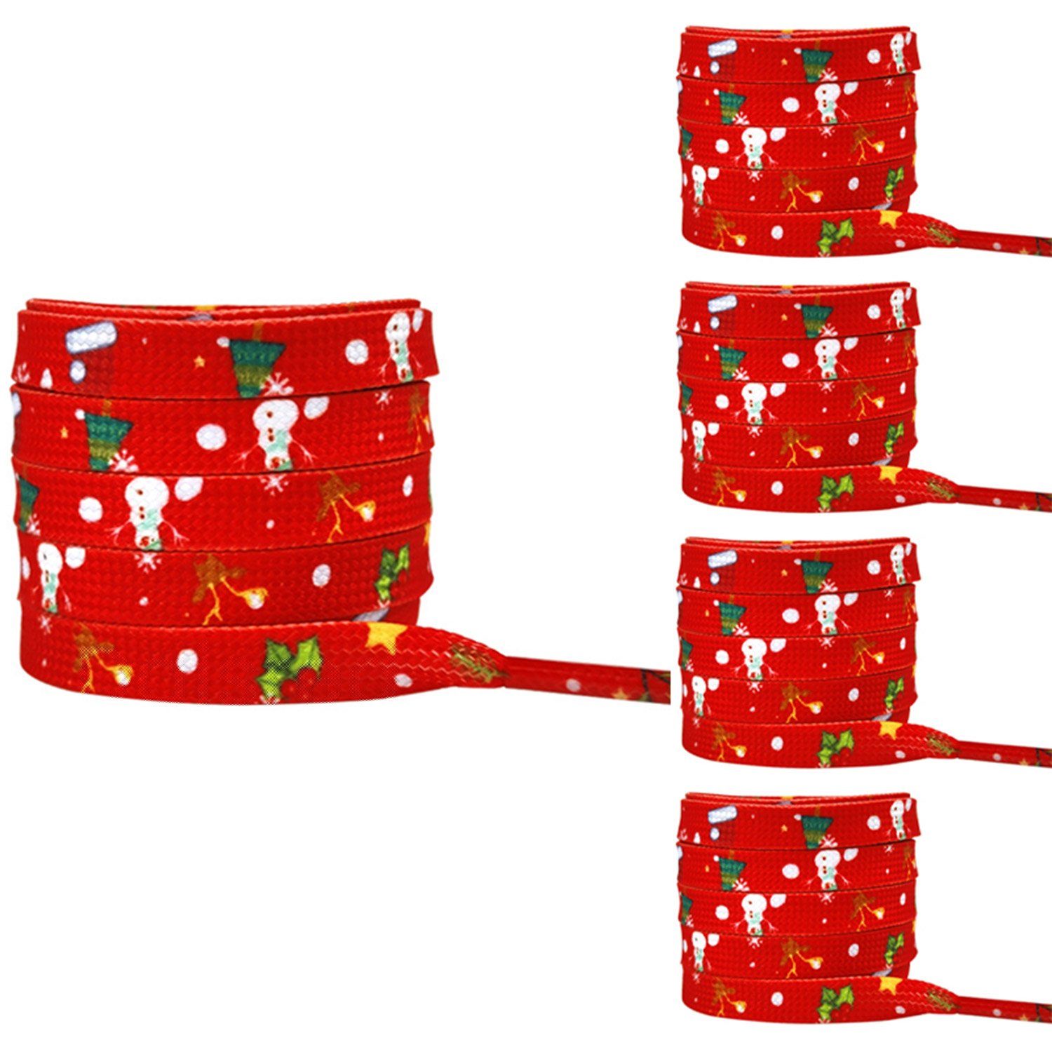 Weihnachten 5 Paar Coole Schnürsenkel Gadget #6 Daisred