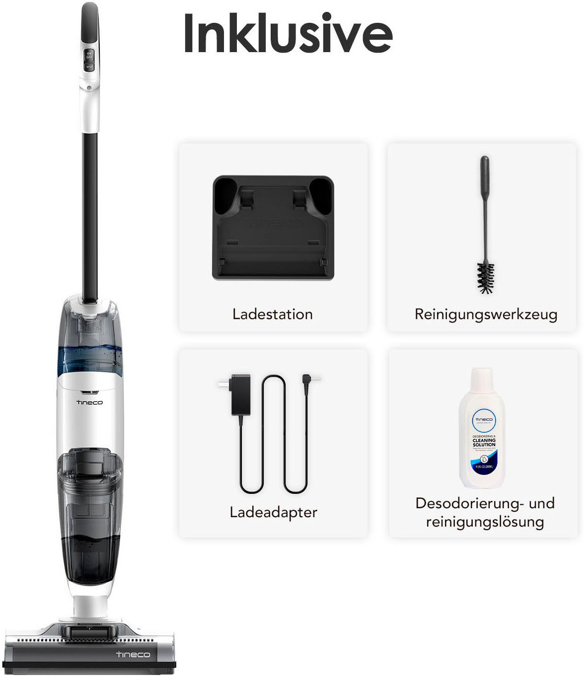 Tineco Nass-Trocken-Sauger iFloor 2 Plus, 120 W, beutellos