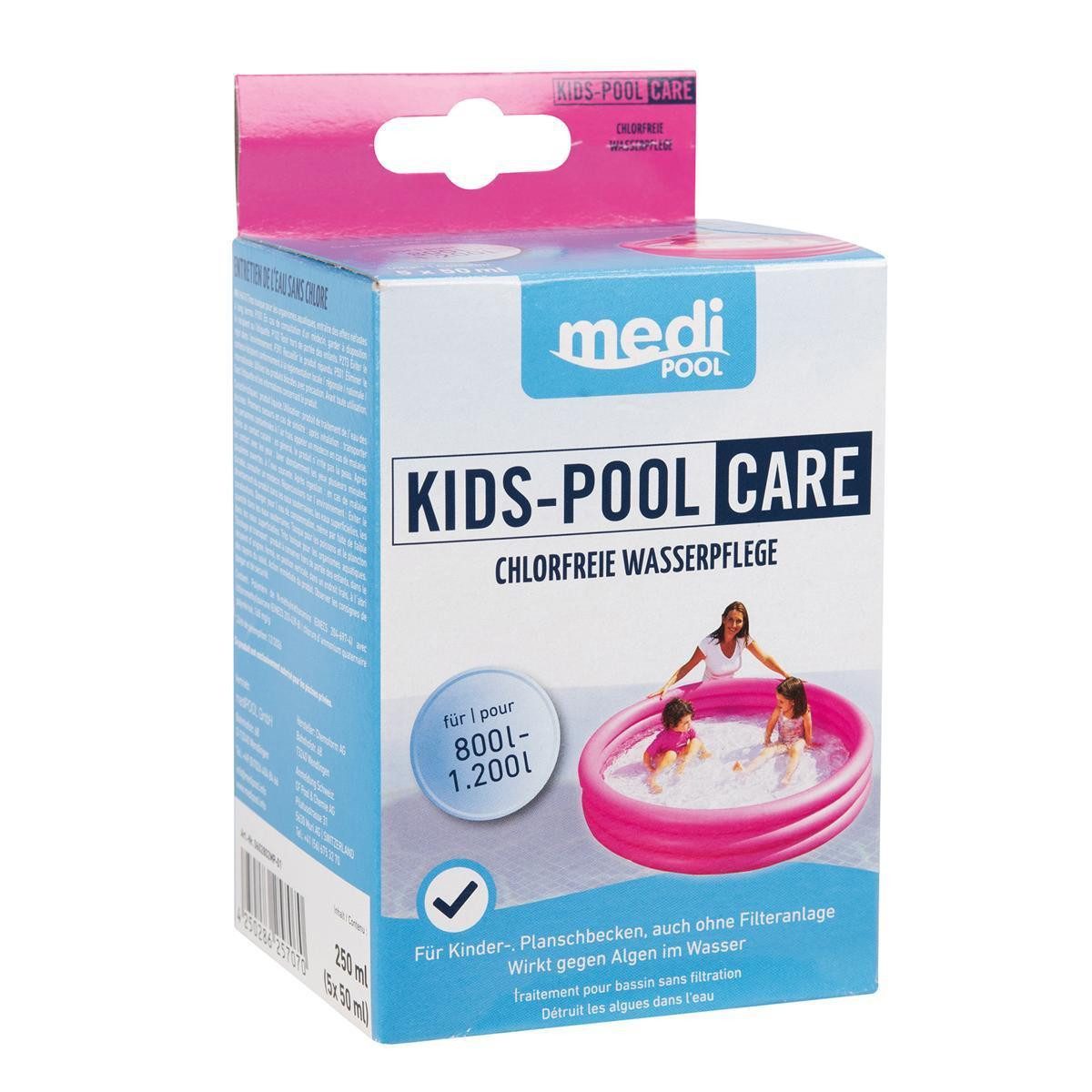 mediPOOL Poolpflege mediPOOL Kids-Pool Care 250 ml, (Spar-Set)